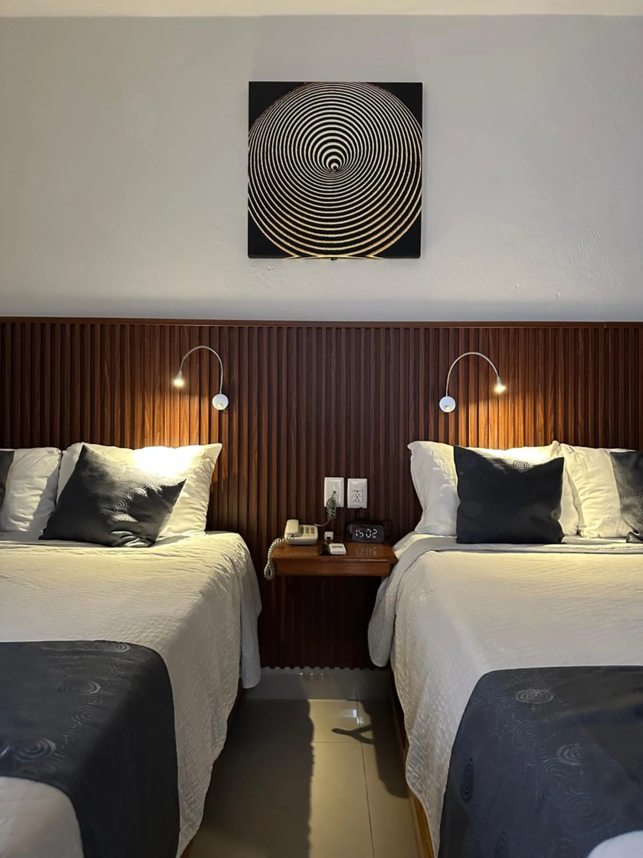 Bed in Hotel Pastora