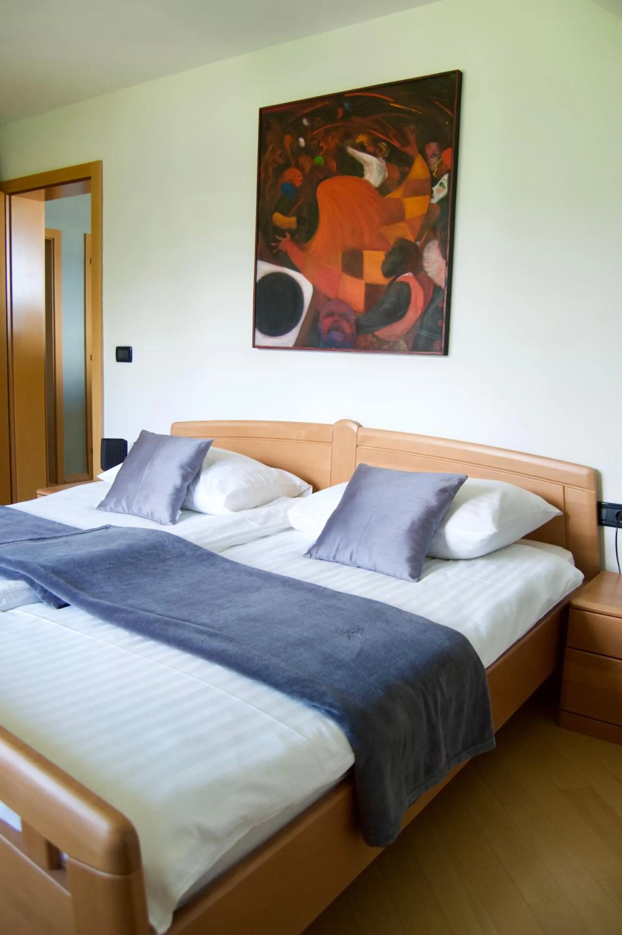 Bed in Rudi Hiti's Guest House