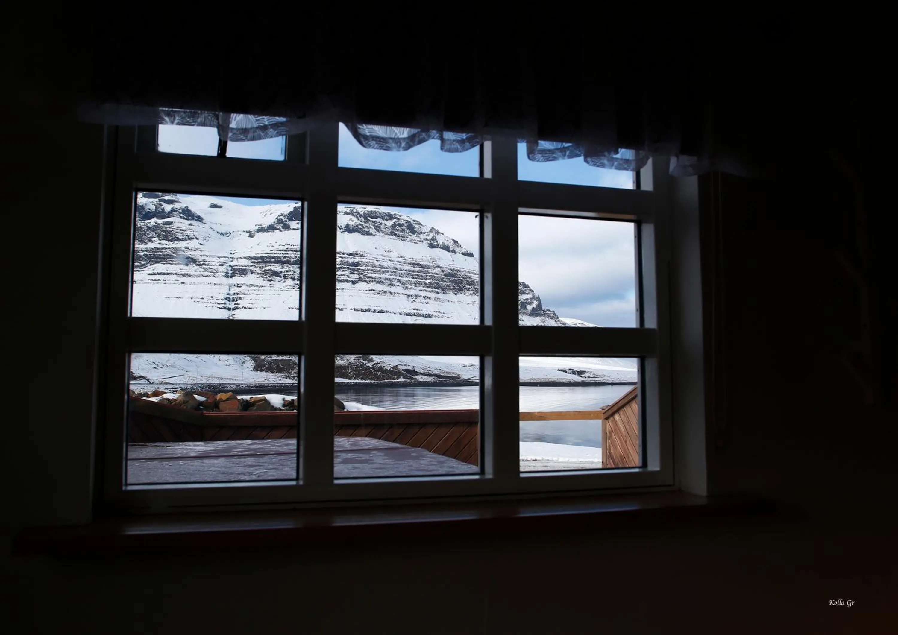 Garden view in Hellnafell