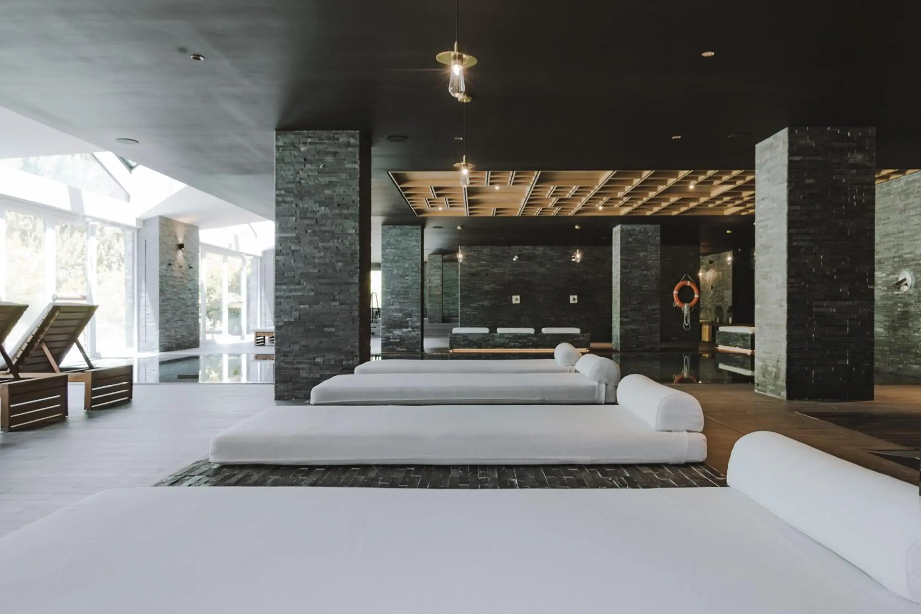 Spa and wellness centre/facilities, Bed in Park Piolets MountainHotel & Spa Spa and wellness centre/facilities, Bed in Park Piolets MountainHotel & Spa