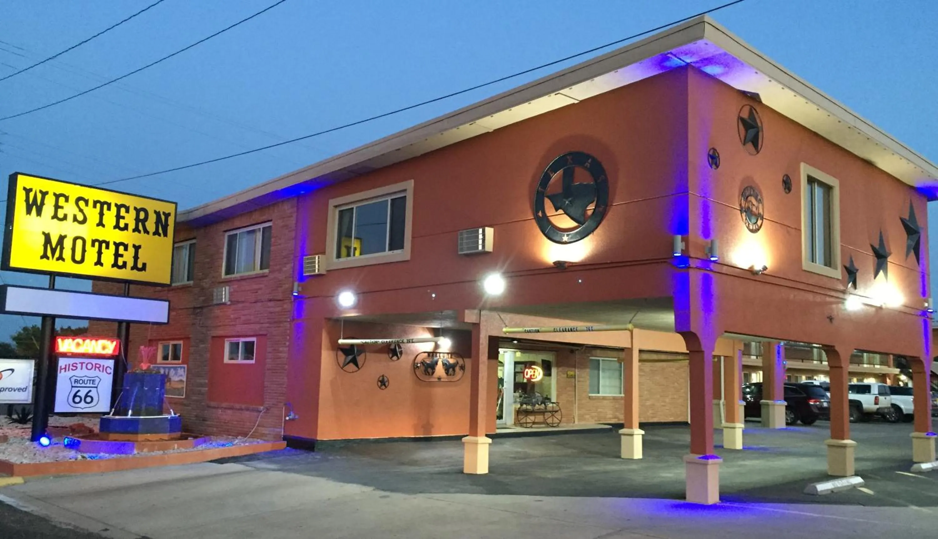 Facade/entrance in Western Motel