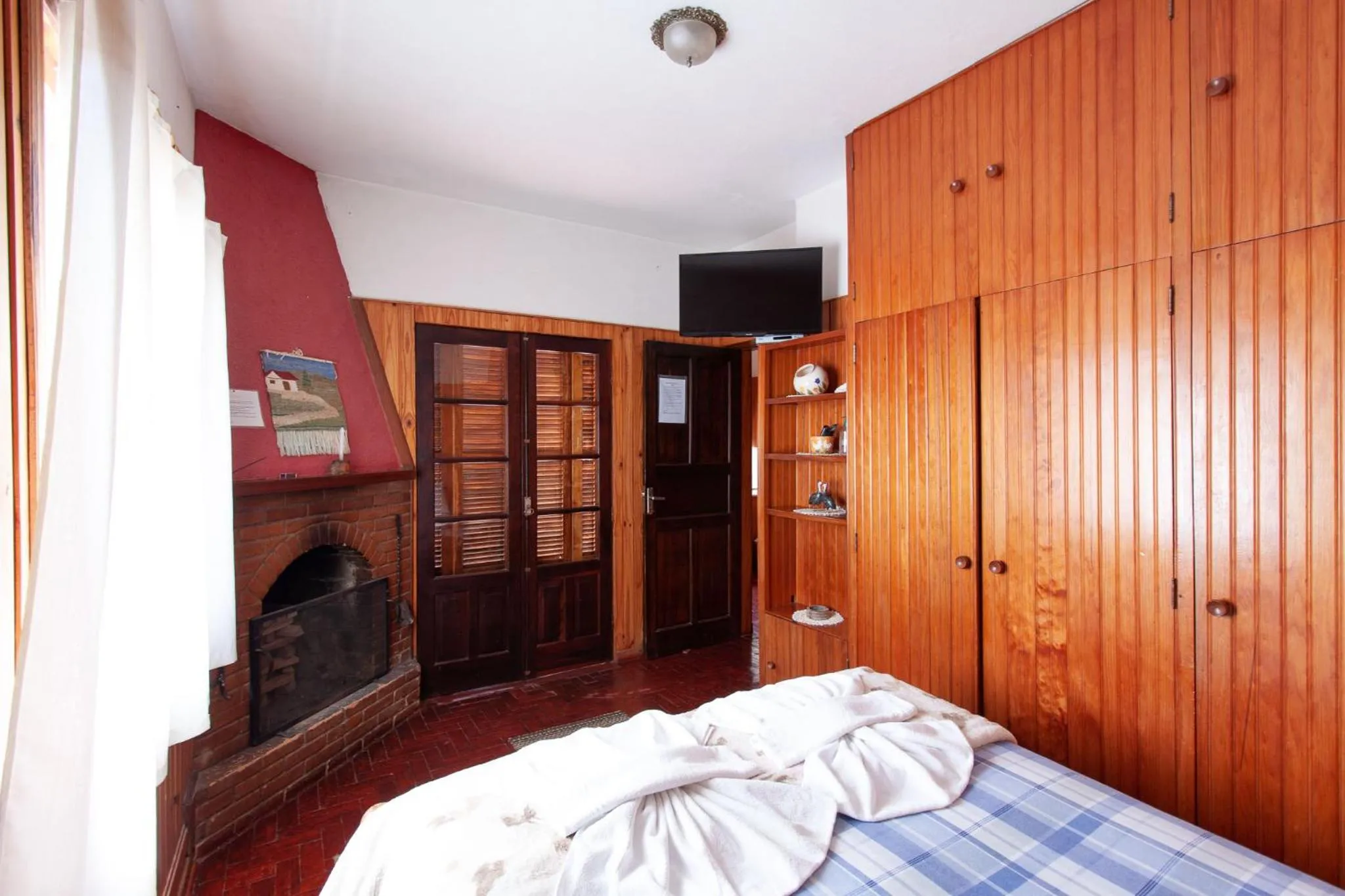 Bed in Chalés Dona Zenta