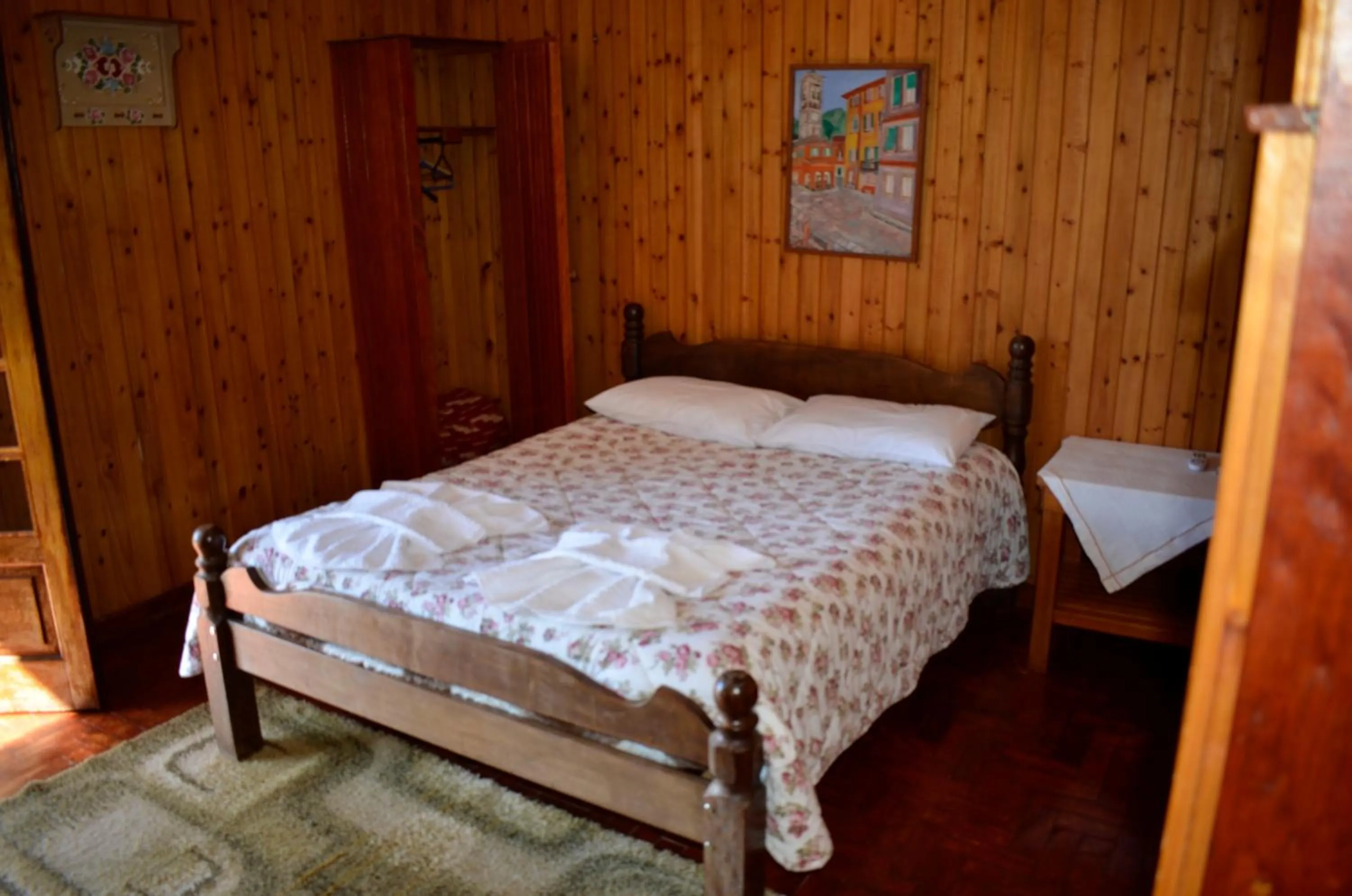 Bed in Chalés Dona Zenta