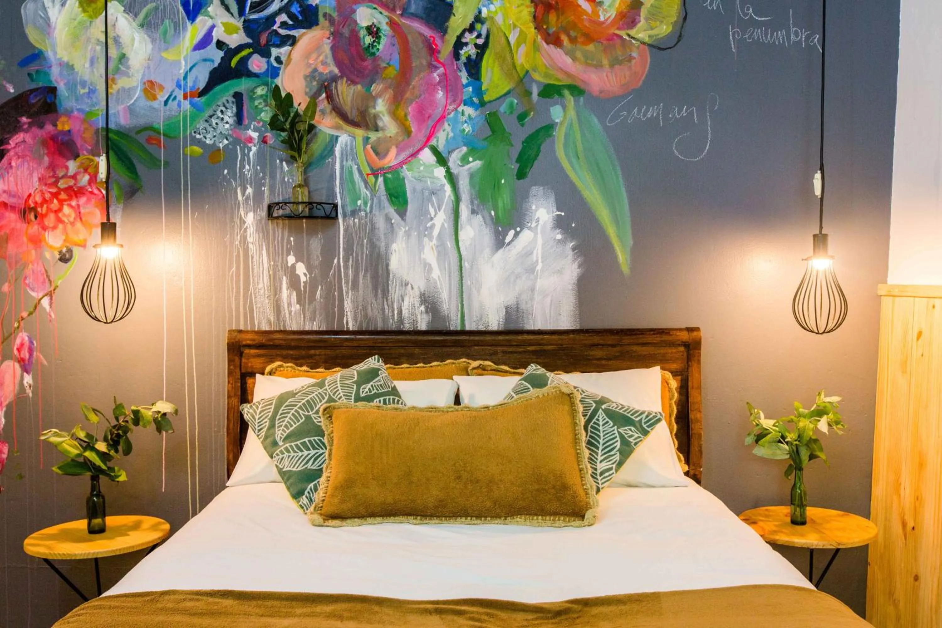 Bed in Niños Hotel Meloc