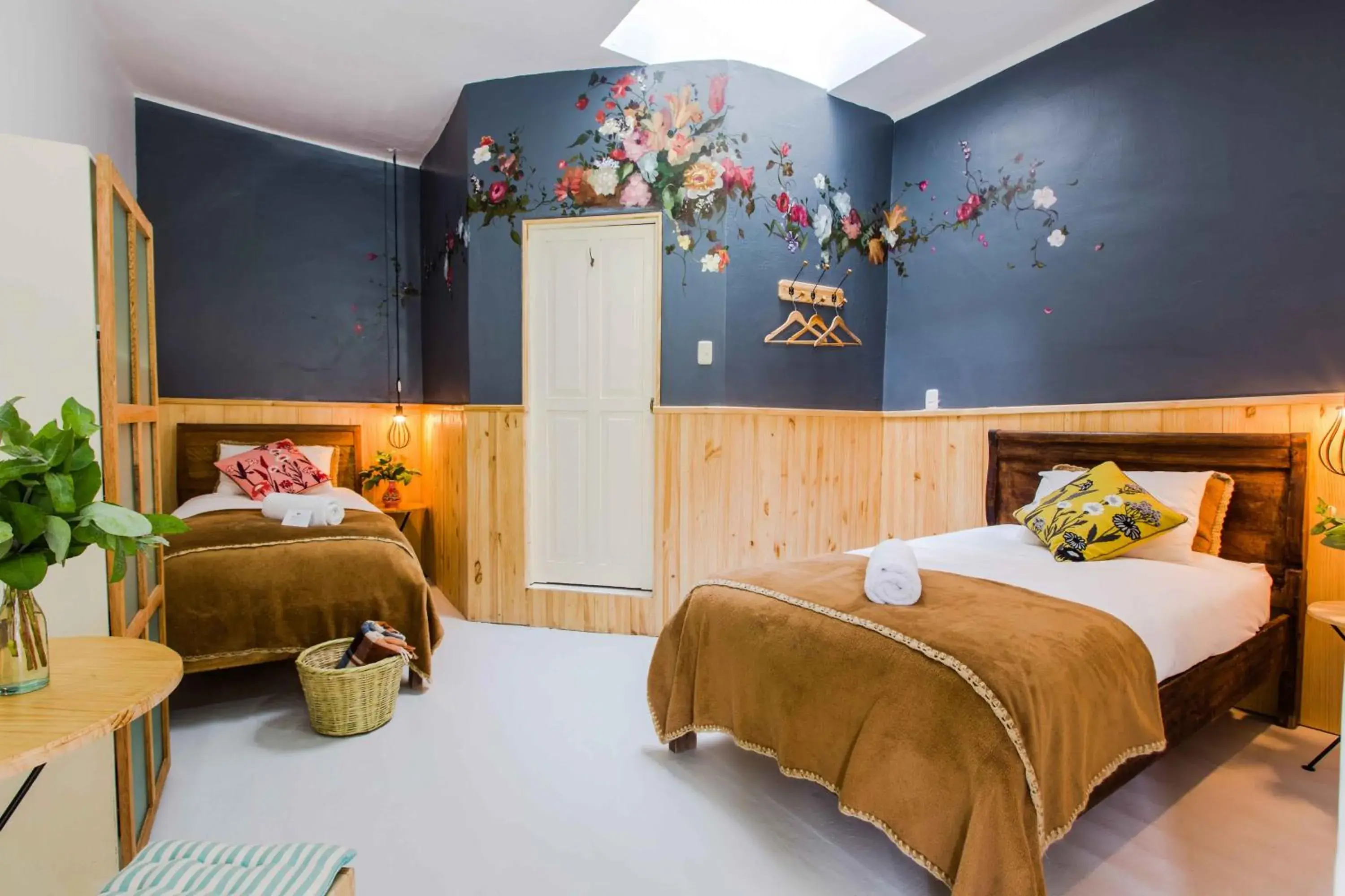 Twin Room with Private Bathroom in Niños Hotel Meloc Twin Room with Private Bathroom in Niños Hotel Meloc