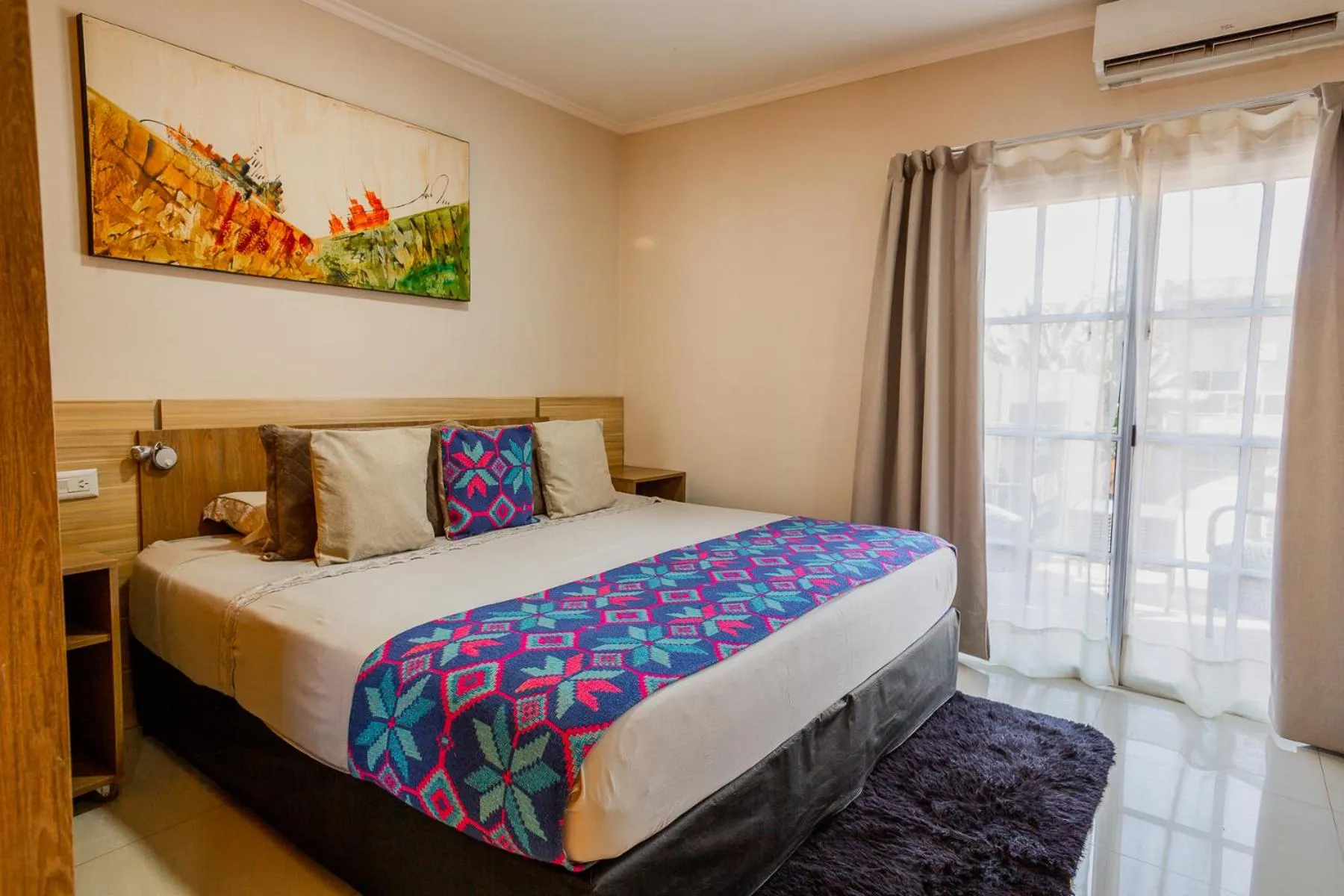 Bed in Hotel Yvera Cataratas