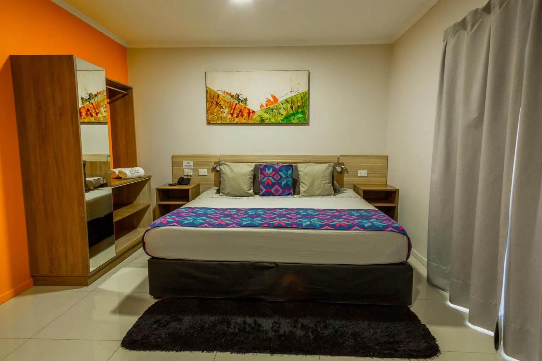 Bed in Hotel Yvera Cataratas