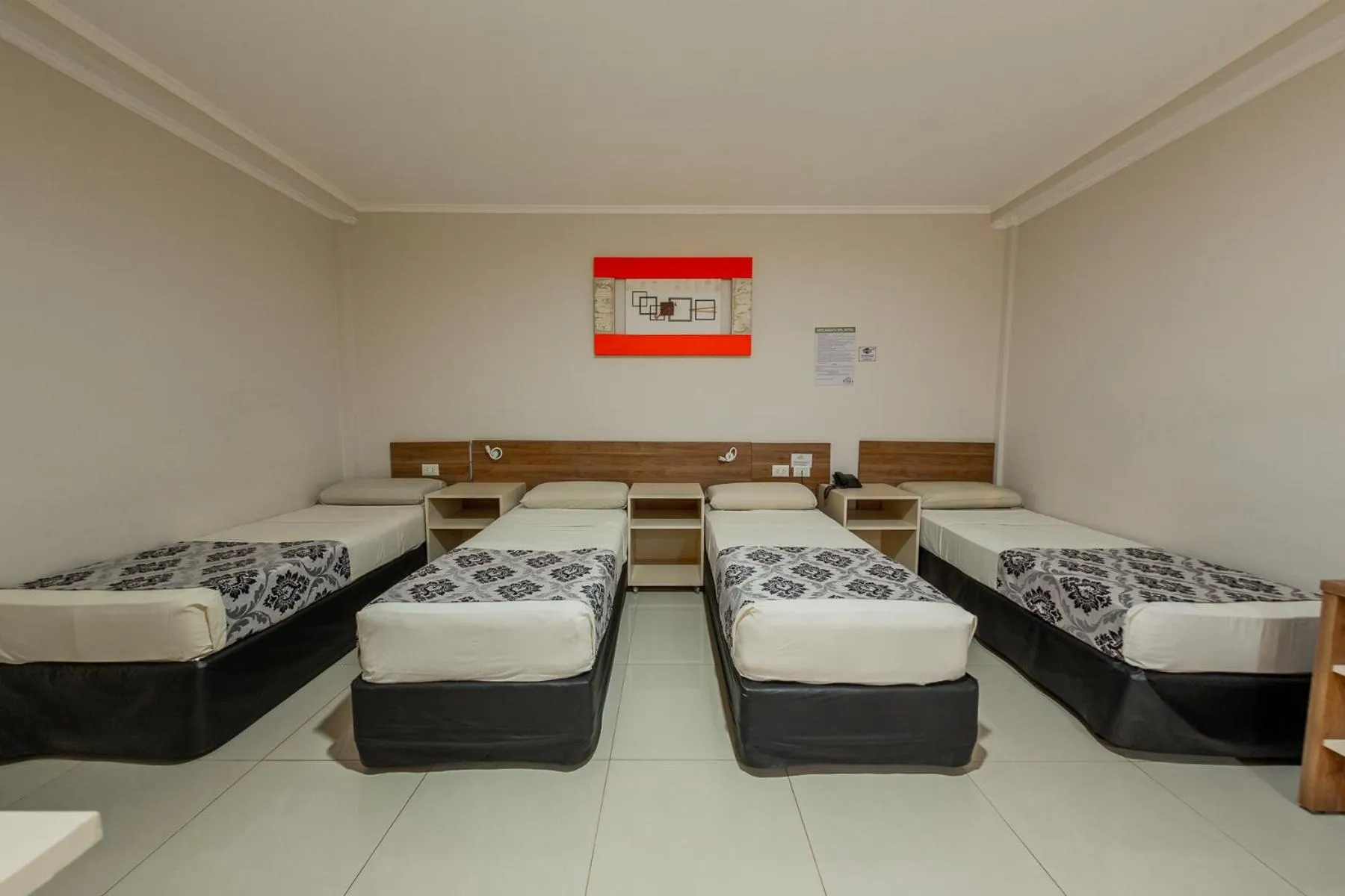 Bed in Hotel Yvera Cataratas