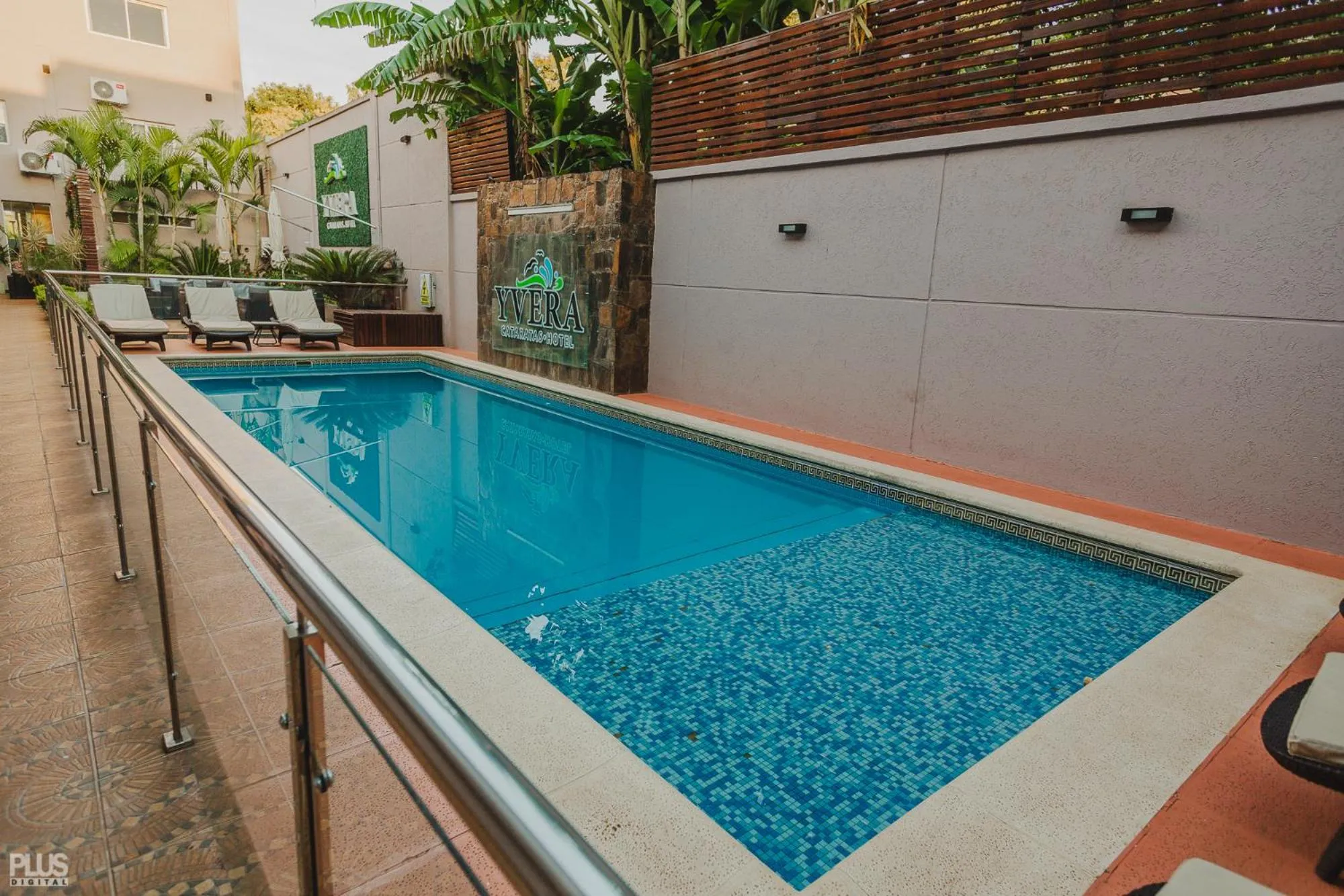 Pool view in Hotel Yvera Cataratas