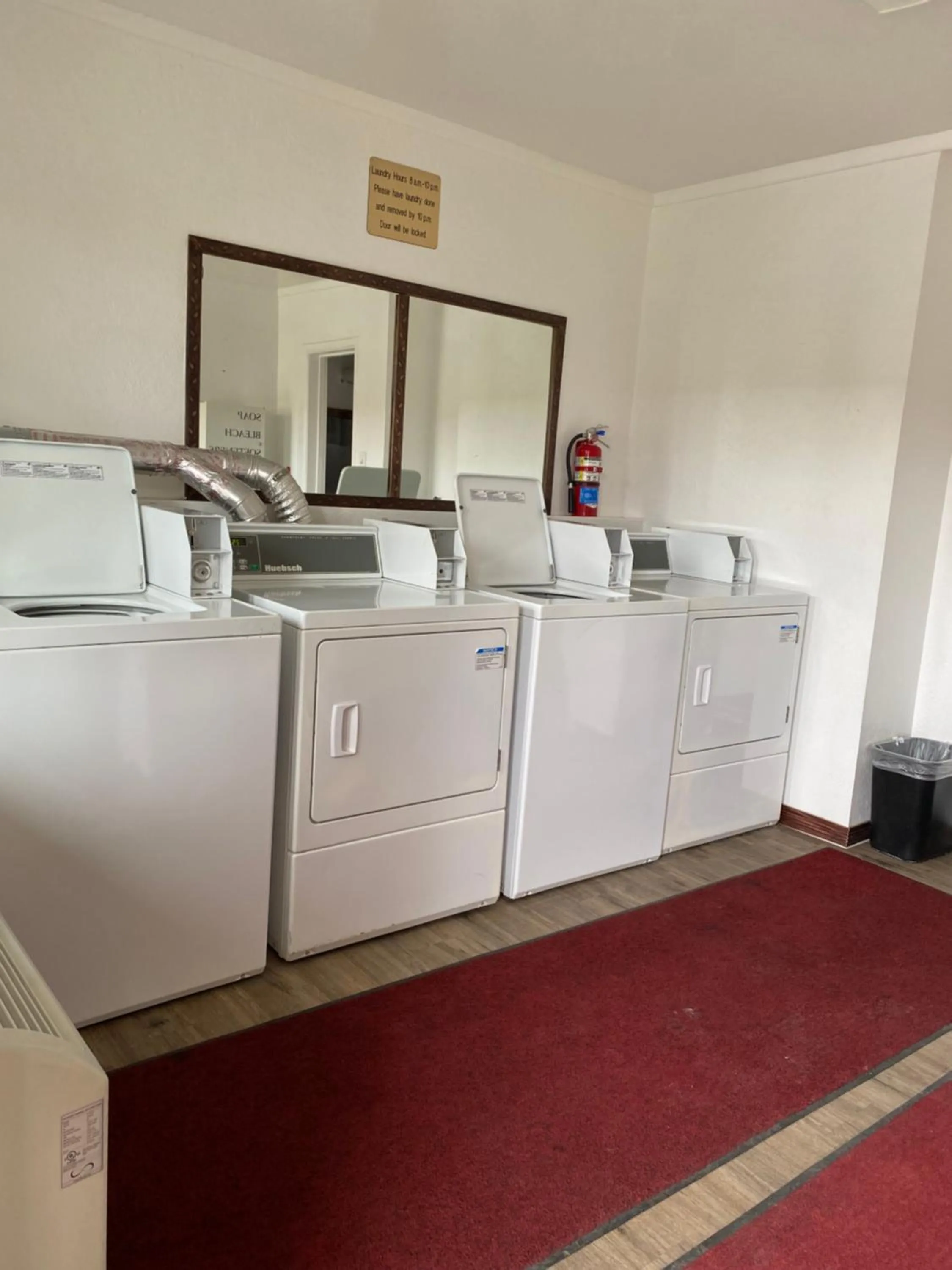 laundry in Big Chief Motel