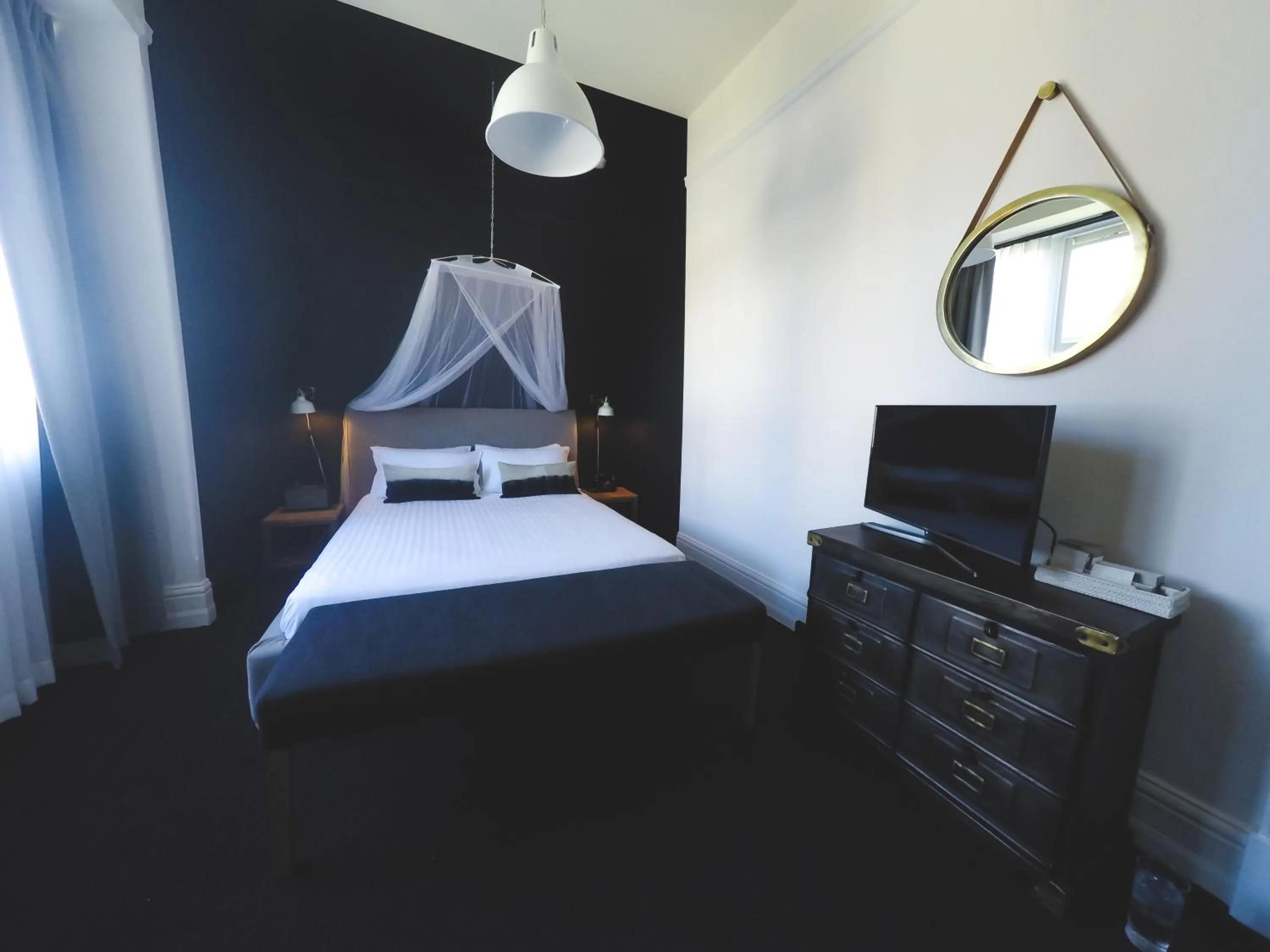 Bedroom, Bed in Hotel Palisade