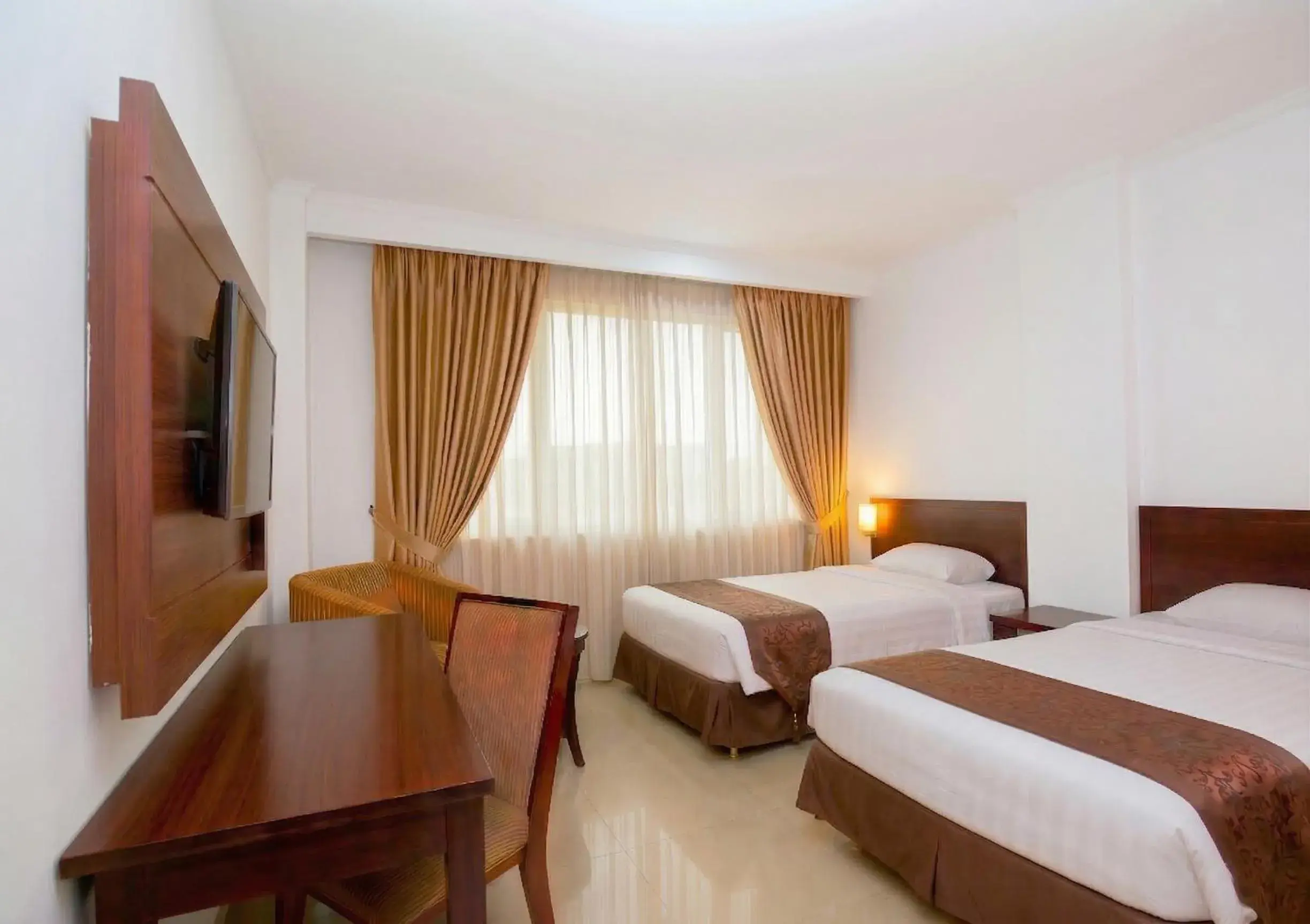 Deluxe Twin Room in Citra Boutique Hotel Cikarang Deluxe Twin Room in Citra Boutique Hotel Cikarang