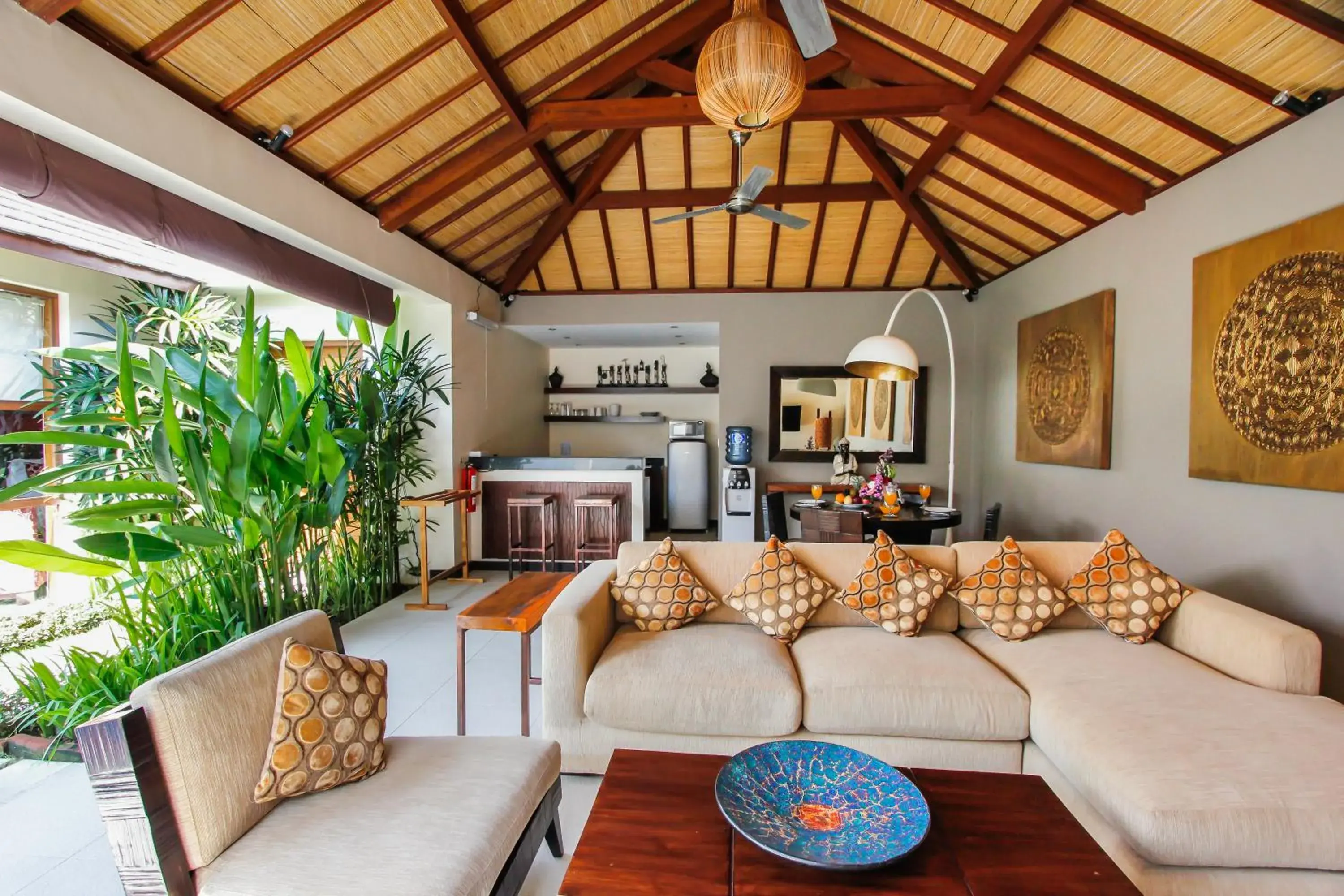 Patio, Seating Area in Samana Villas