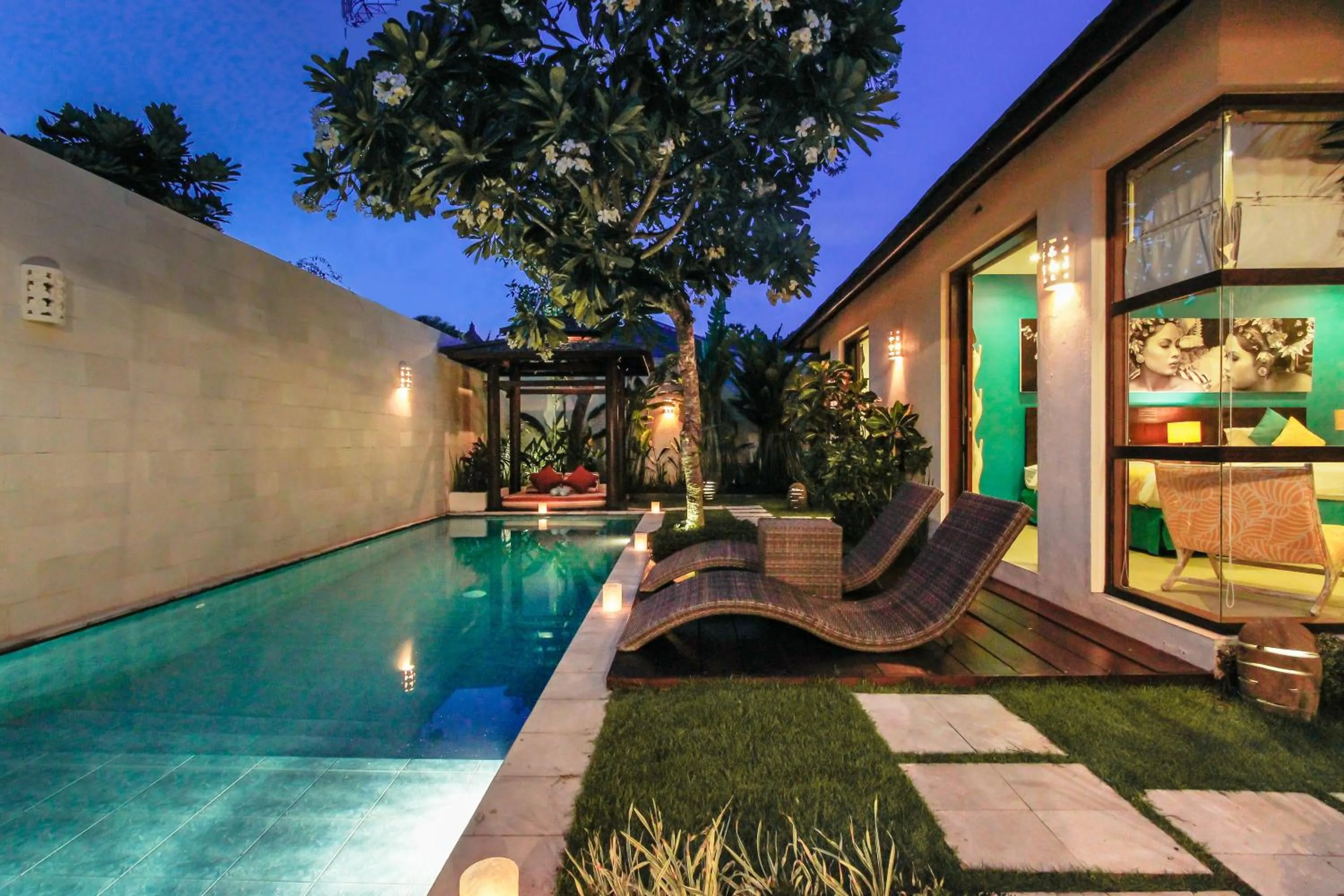 Garden in Samana Villas