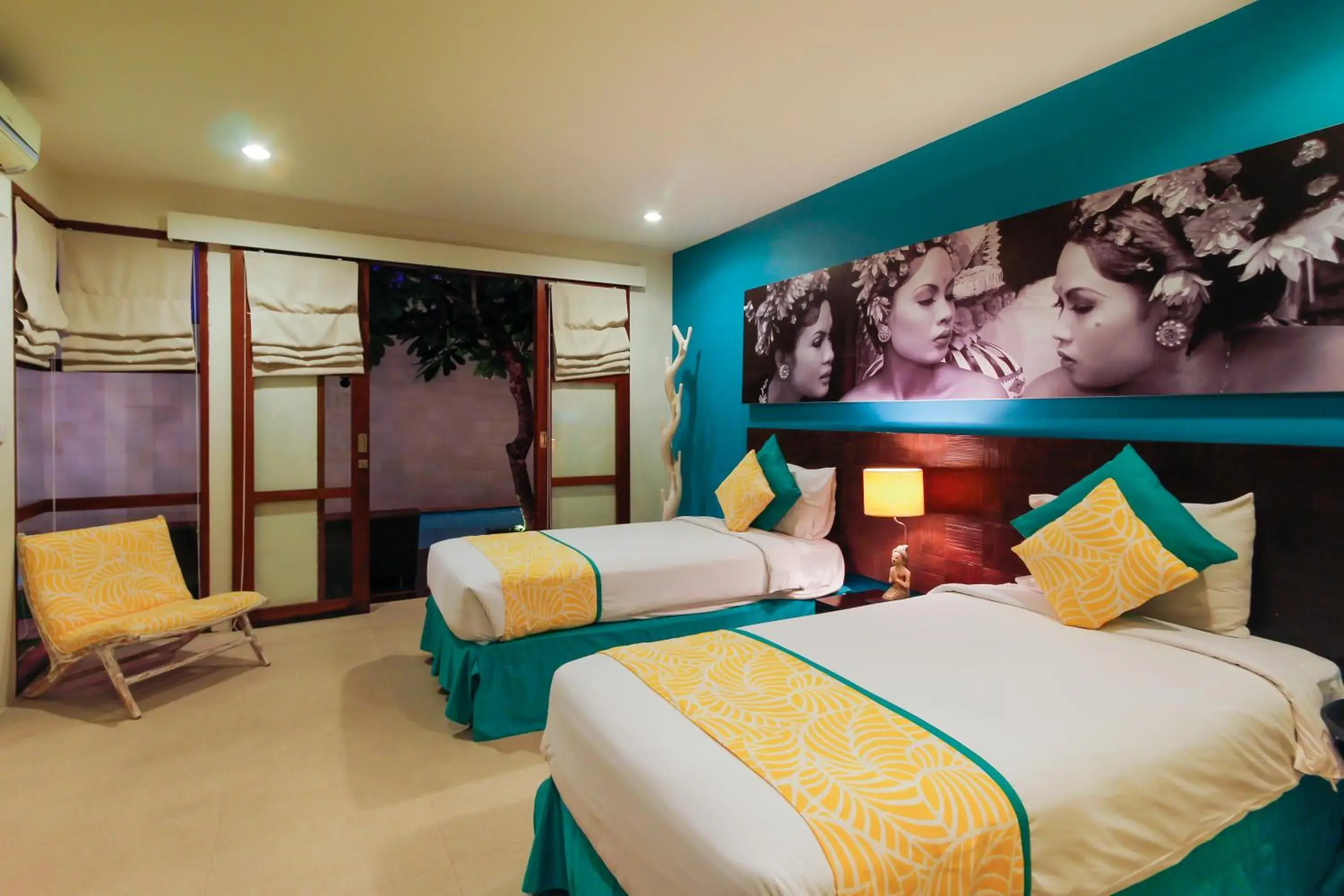 Night, Bed in Samana Villas