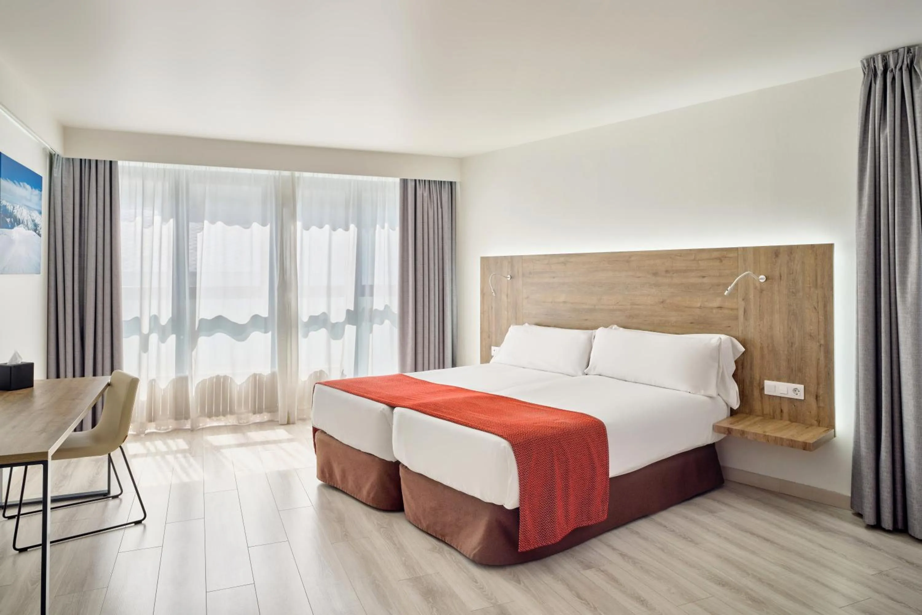 Bedroom, Bed in Exe Prisma