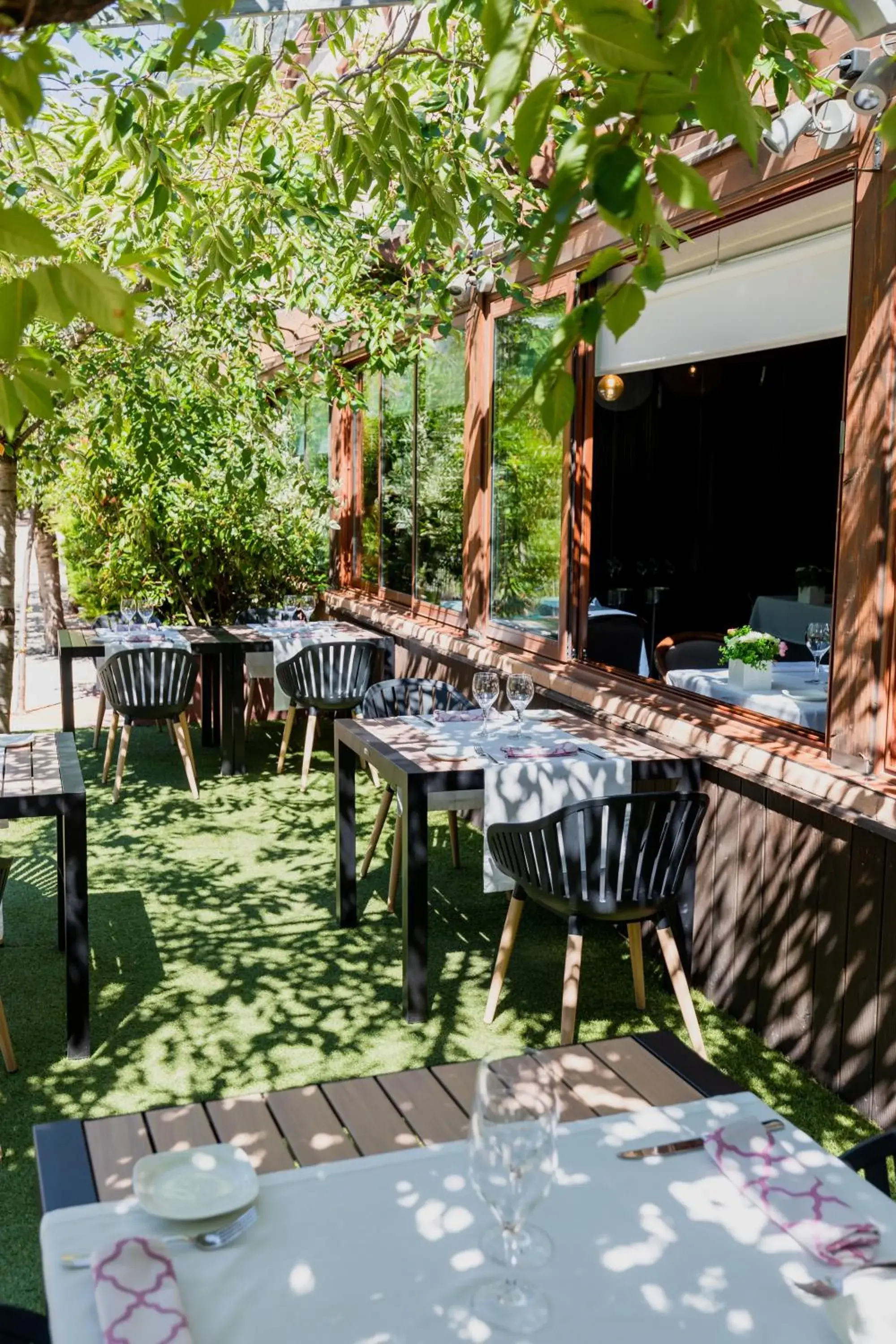 Patio in Acta Arthotel Patio in Acta Arthotel