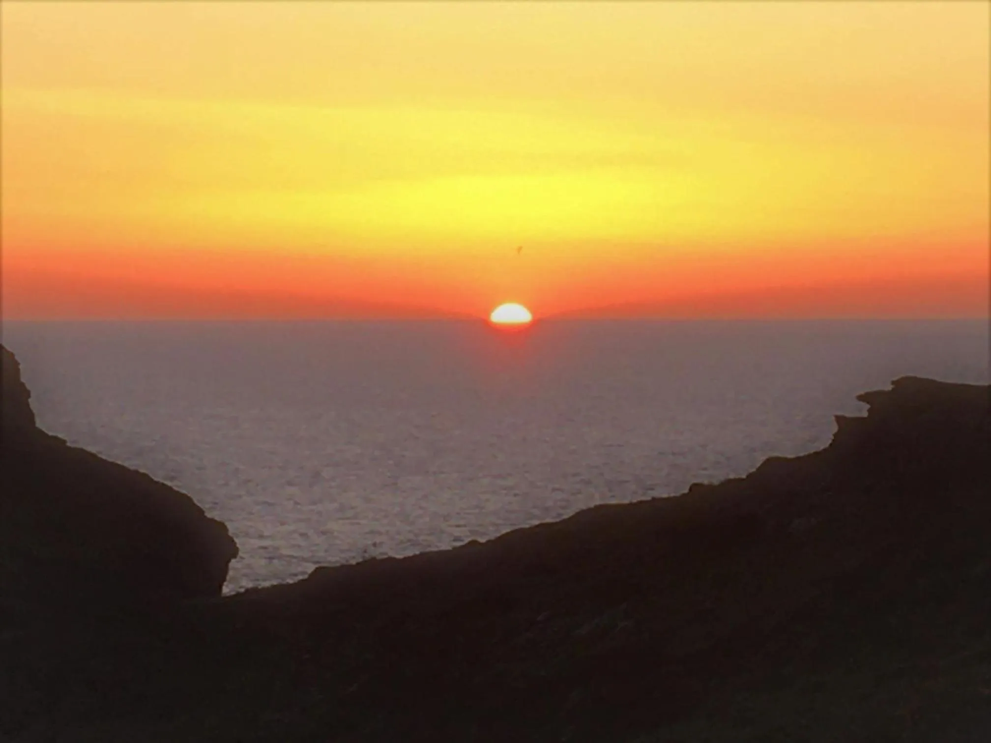 Sunset in Bosayne Guest House