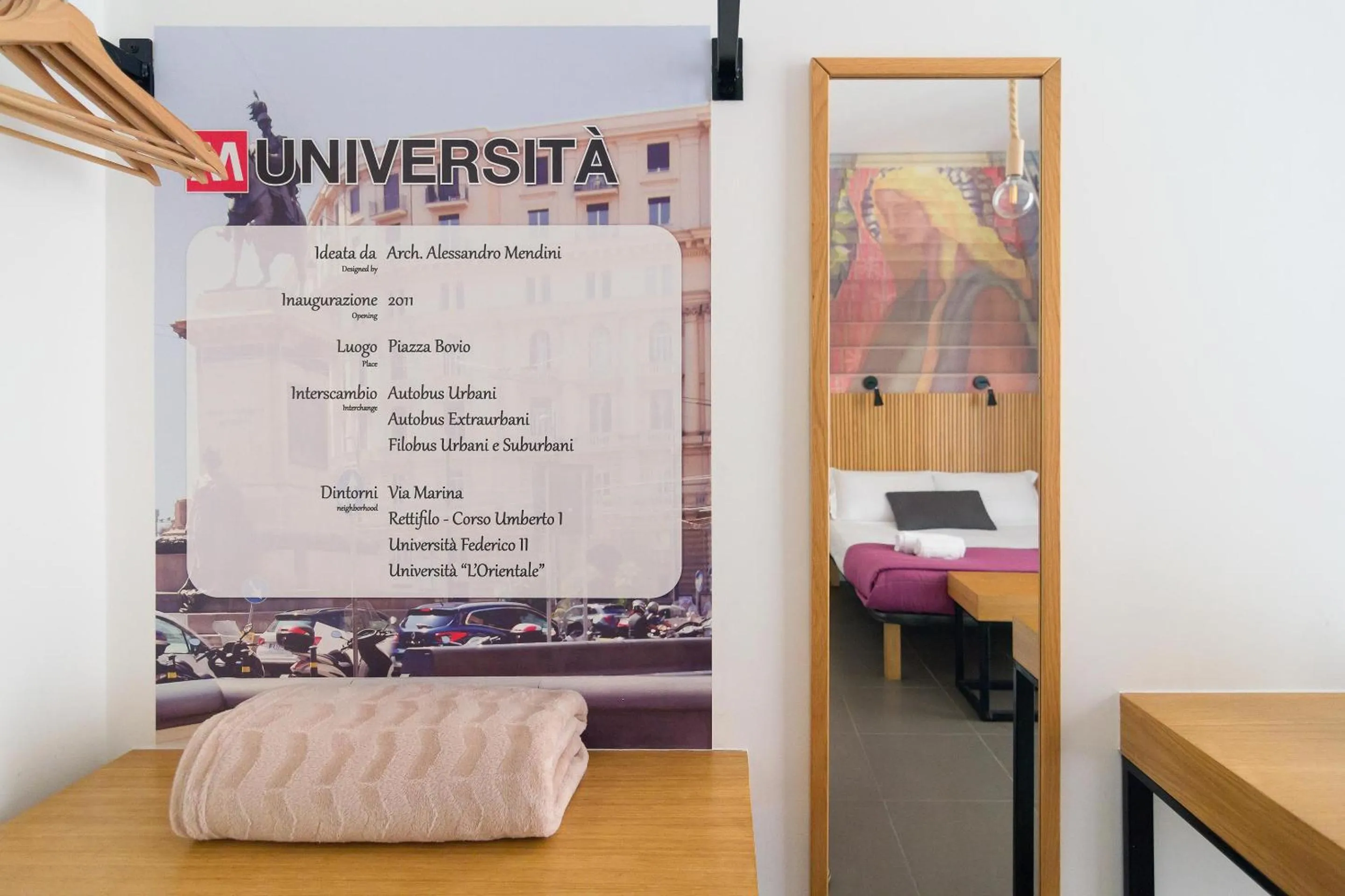 Bedroom in Maison du La Metro