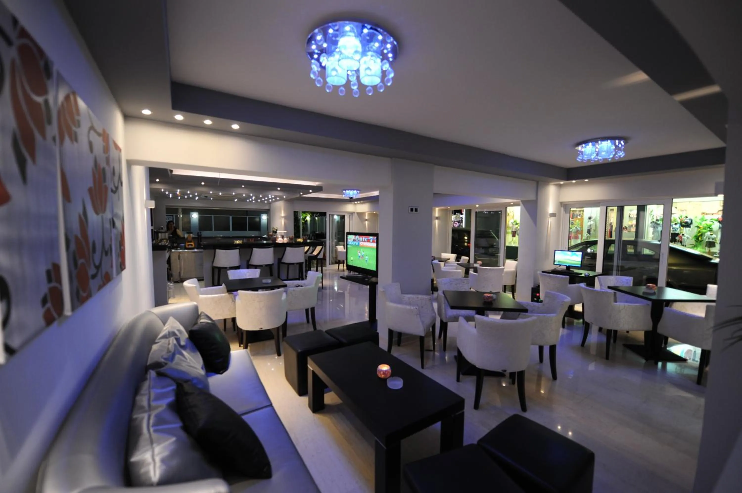 Lounge or bar in Ialysos City Hotel