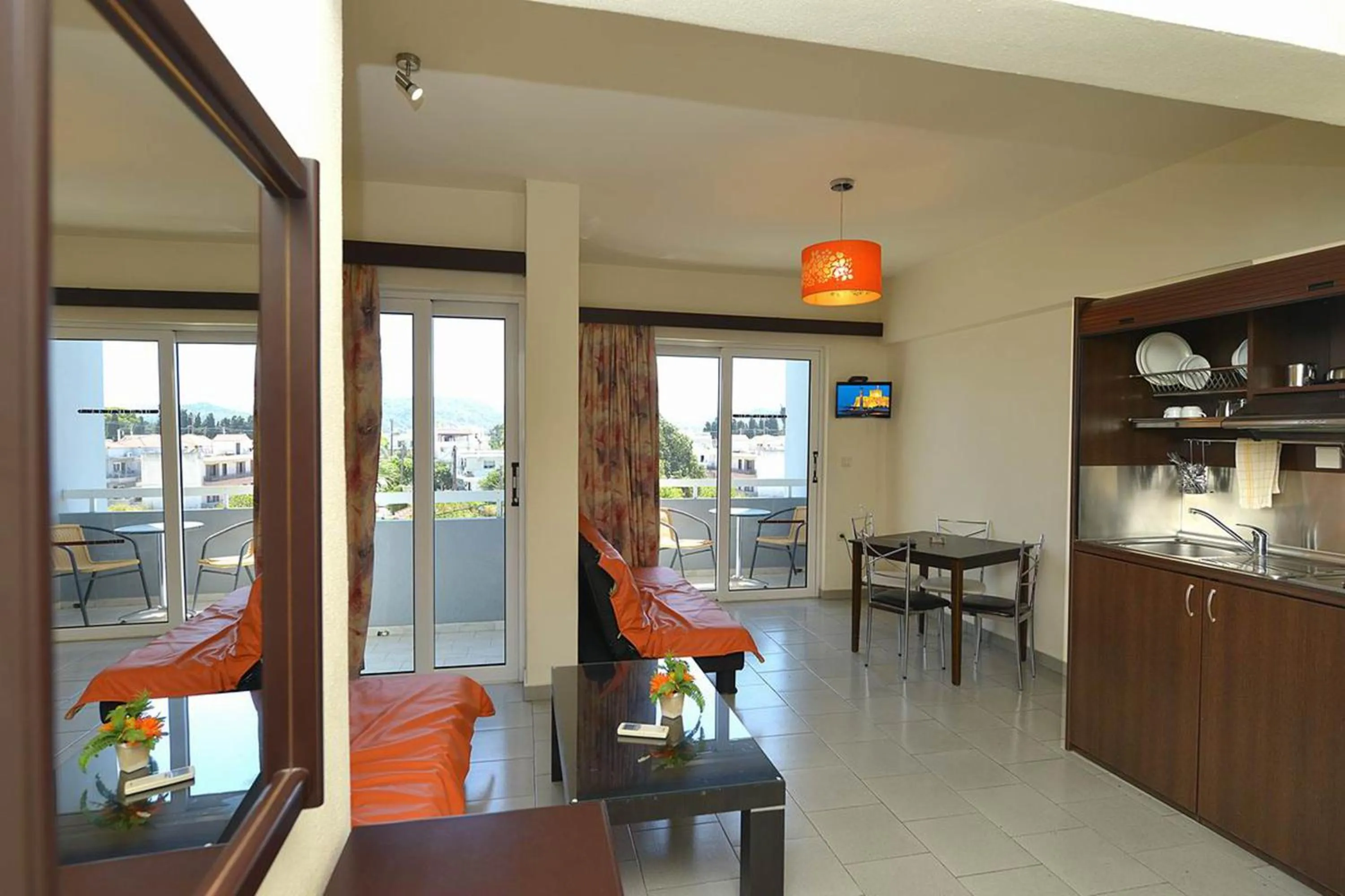 Balcony/Terrace in Ialysos City Hotel