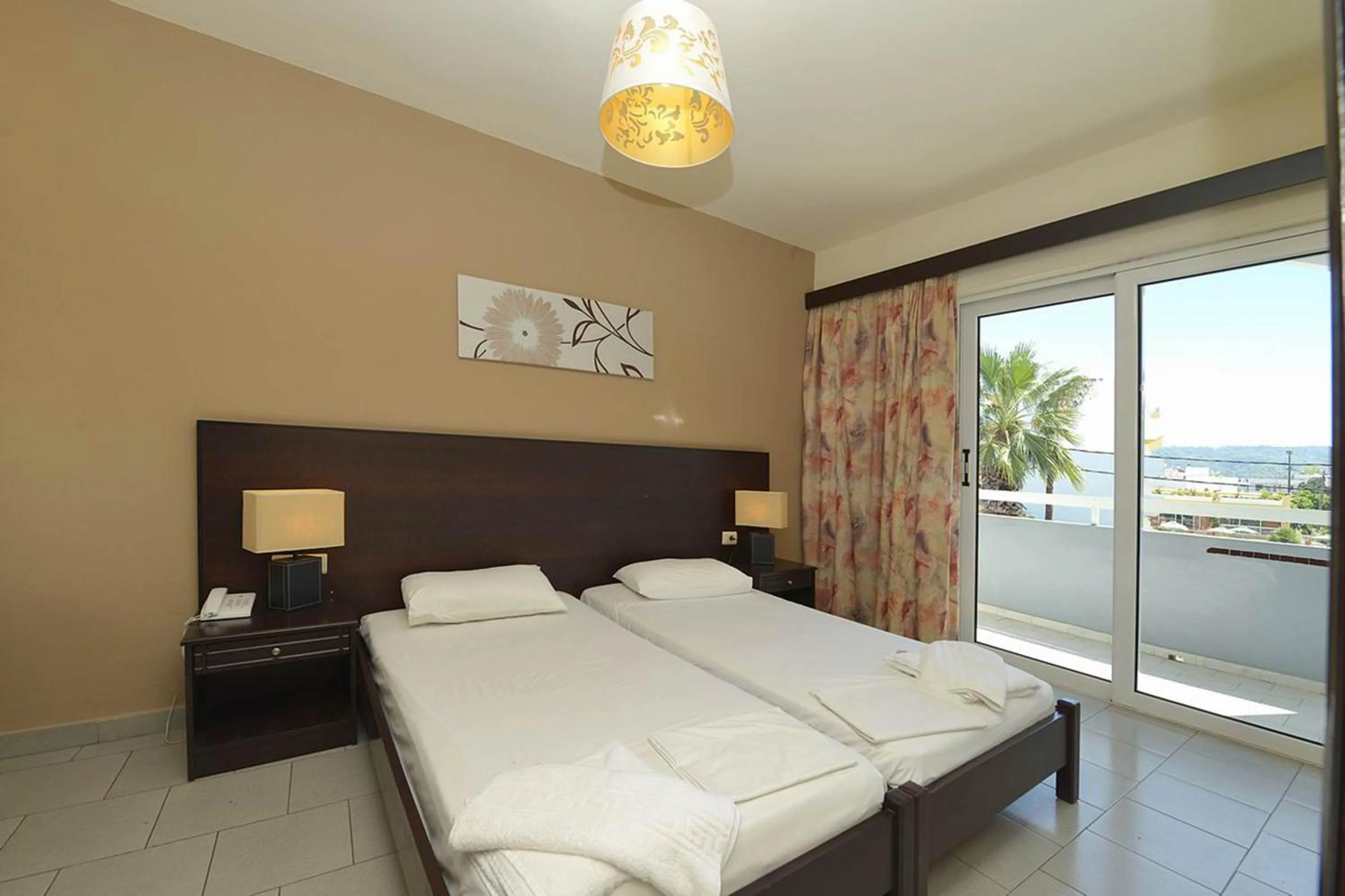 Bedroom in Ialysos City Hotel