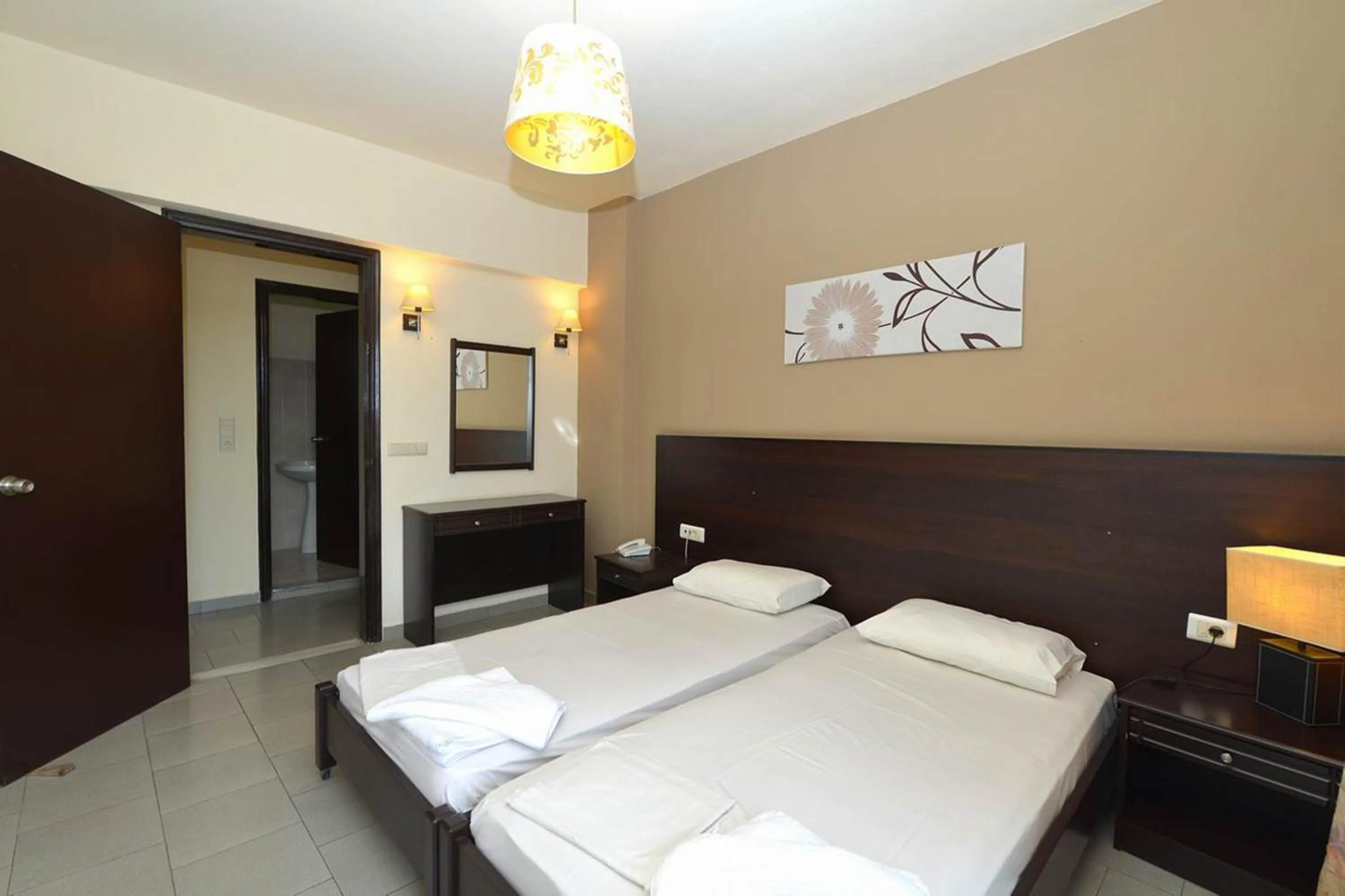 Bedroom in Ialysos City Hotel