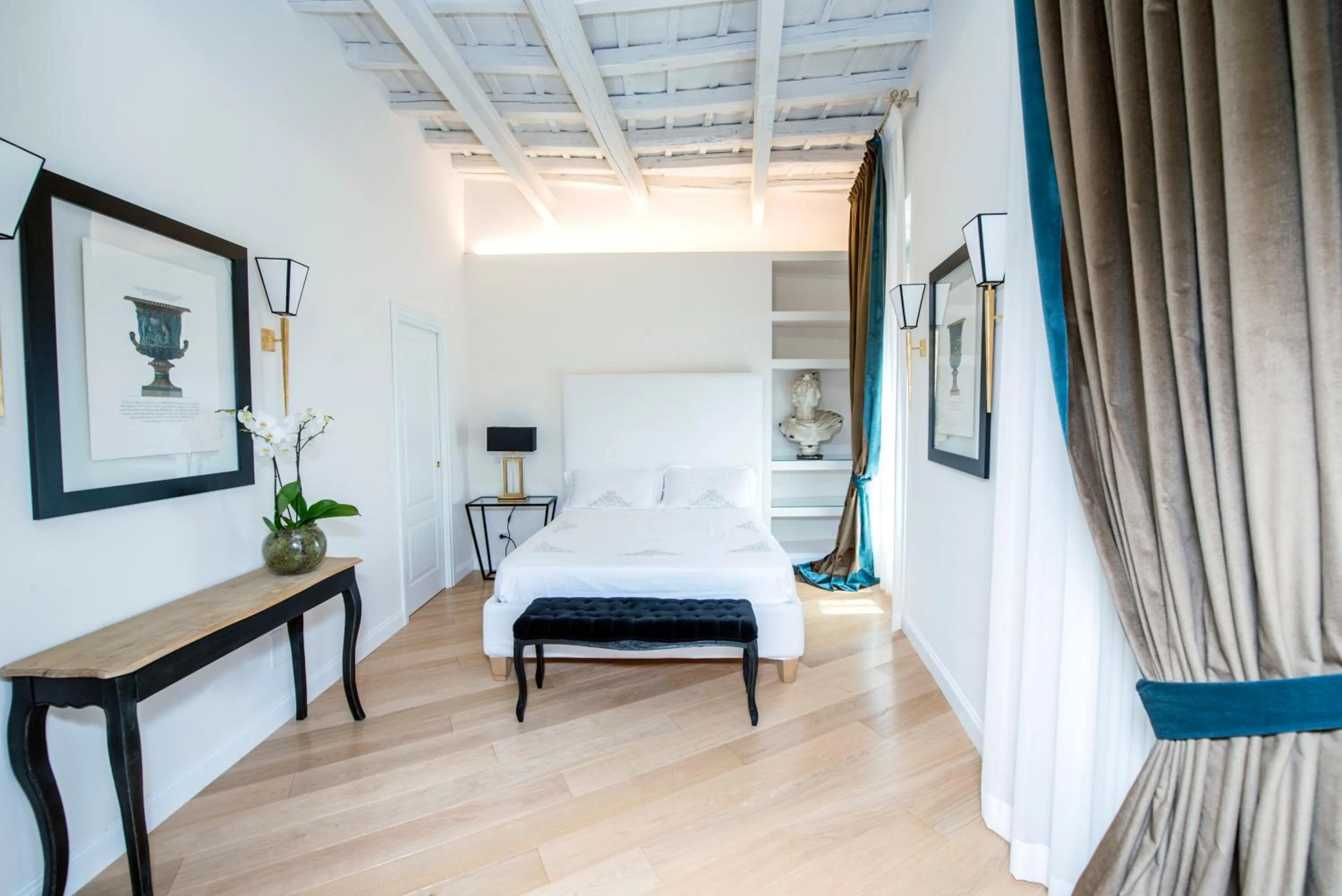 Bed in StarHome Pantheon