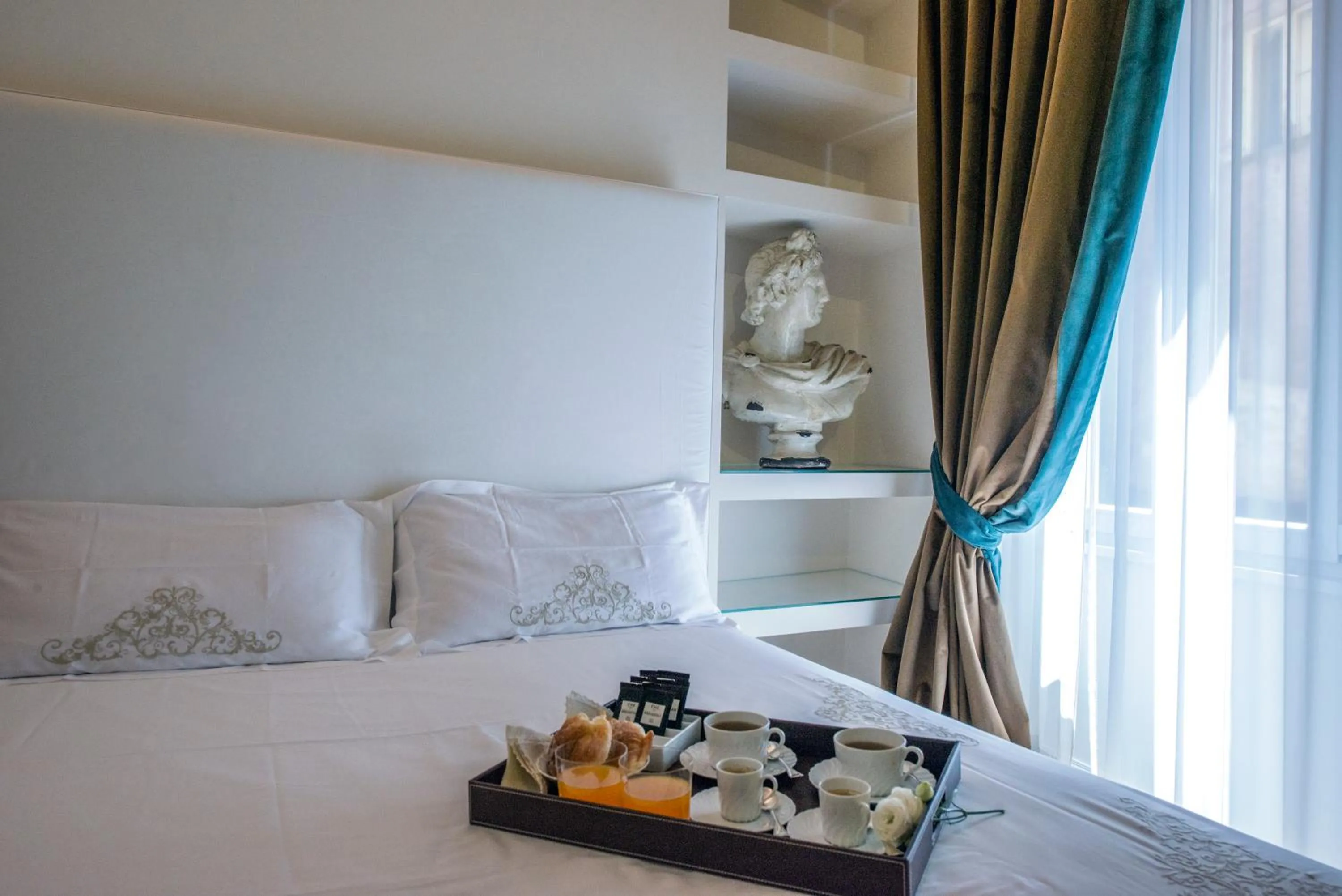 Bed in StarHome Pantheon