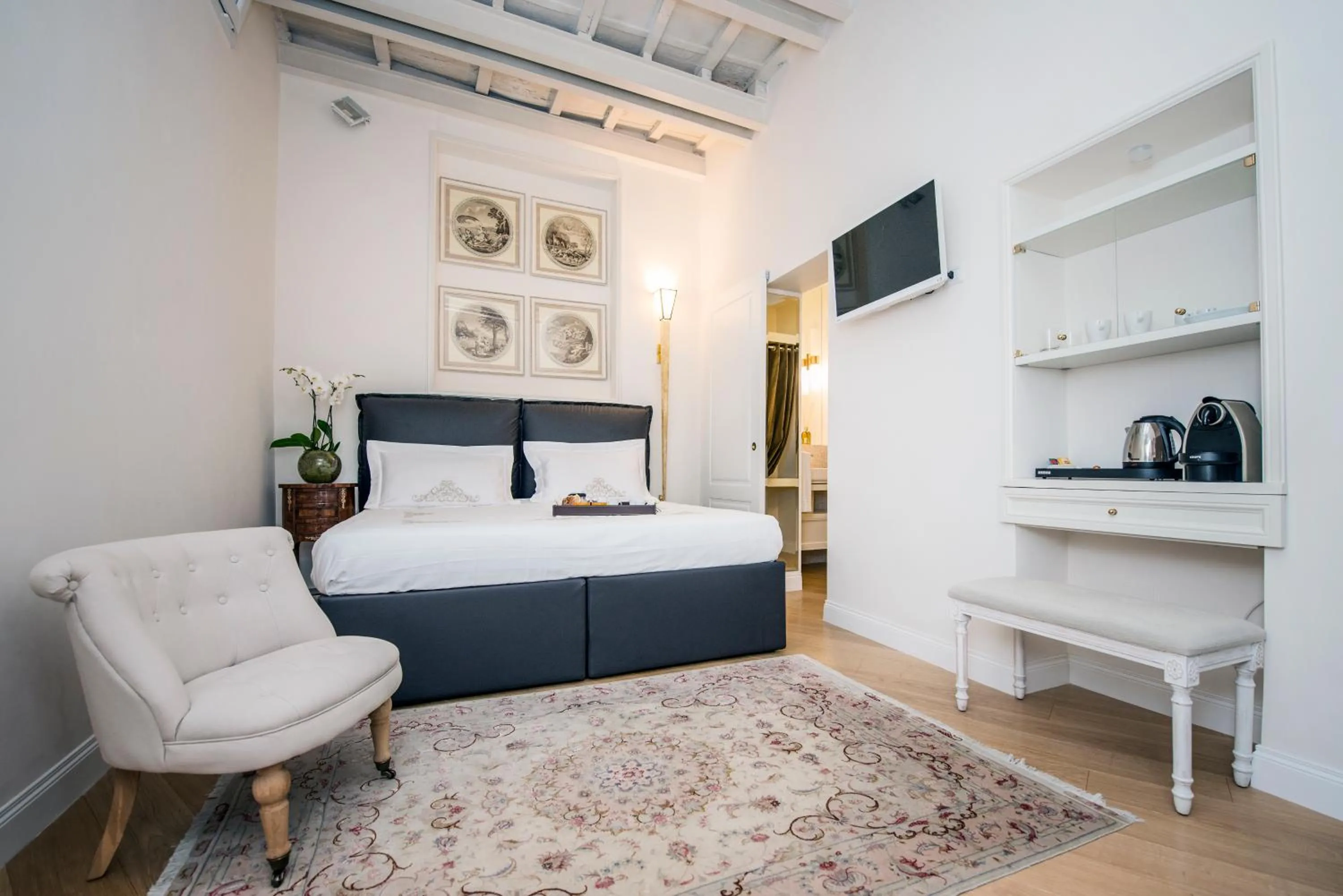 Bed in StarHome Pantheon