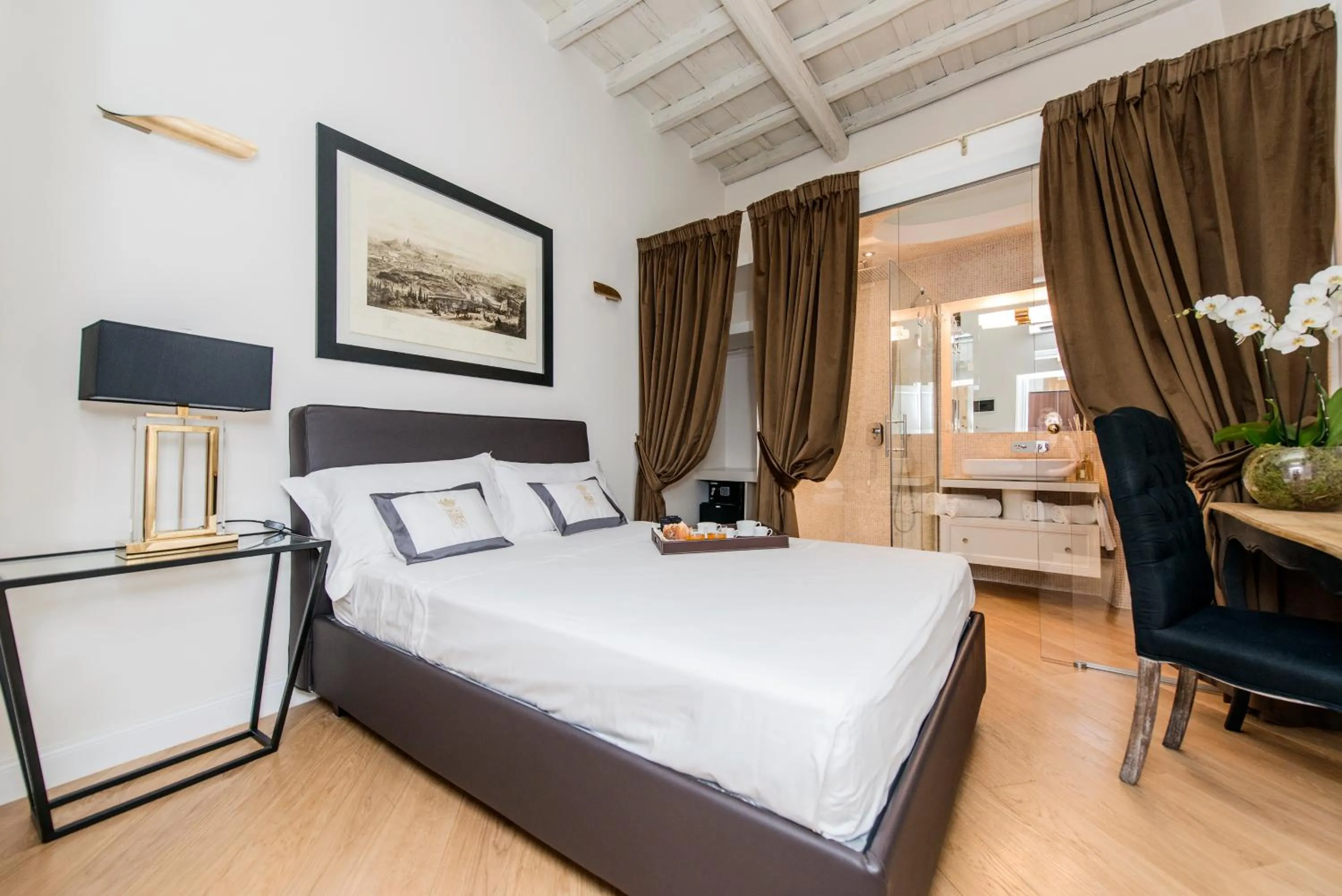 Bed in StarHome Pantheon