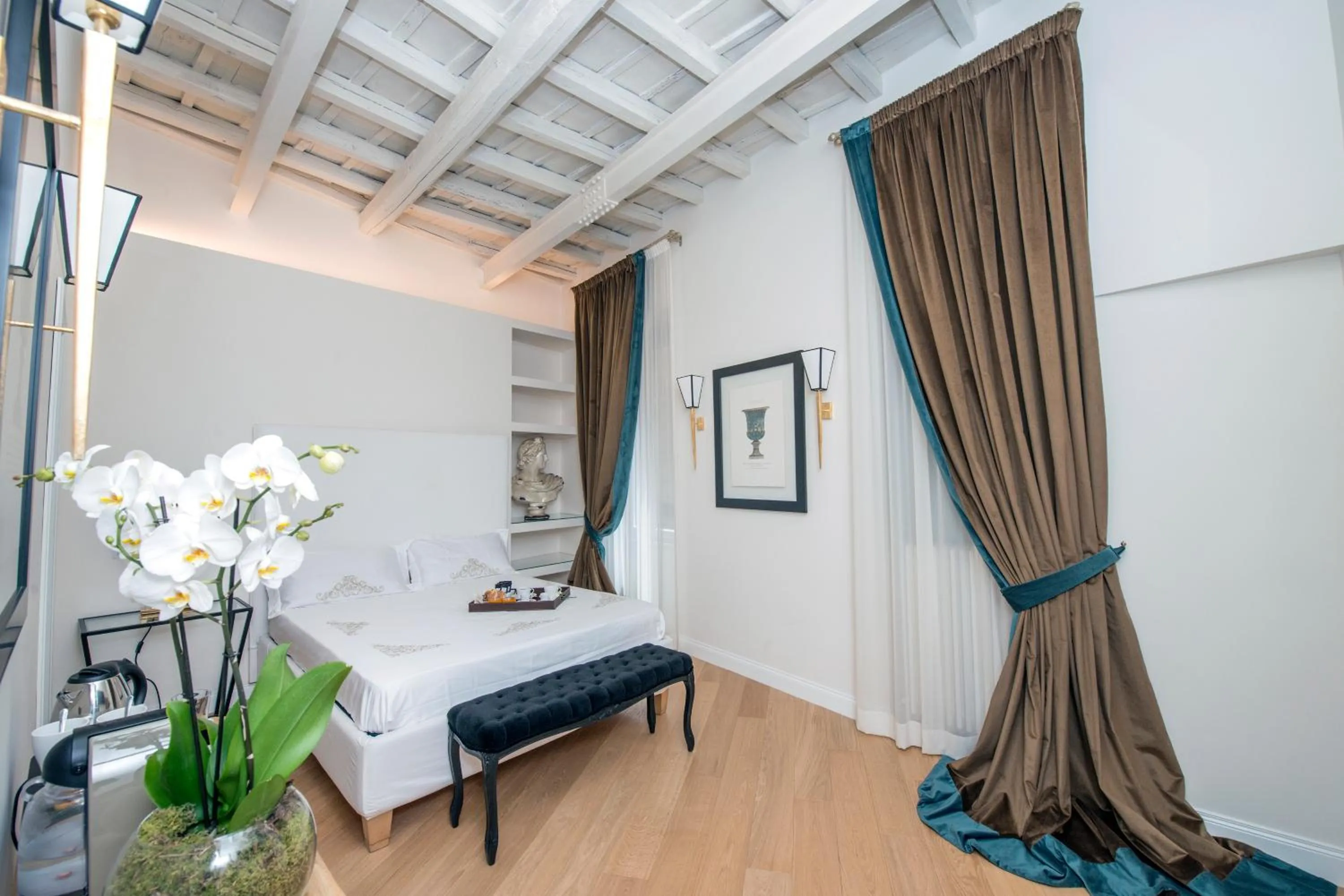 Bed in StarHome Pantheon