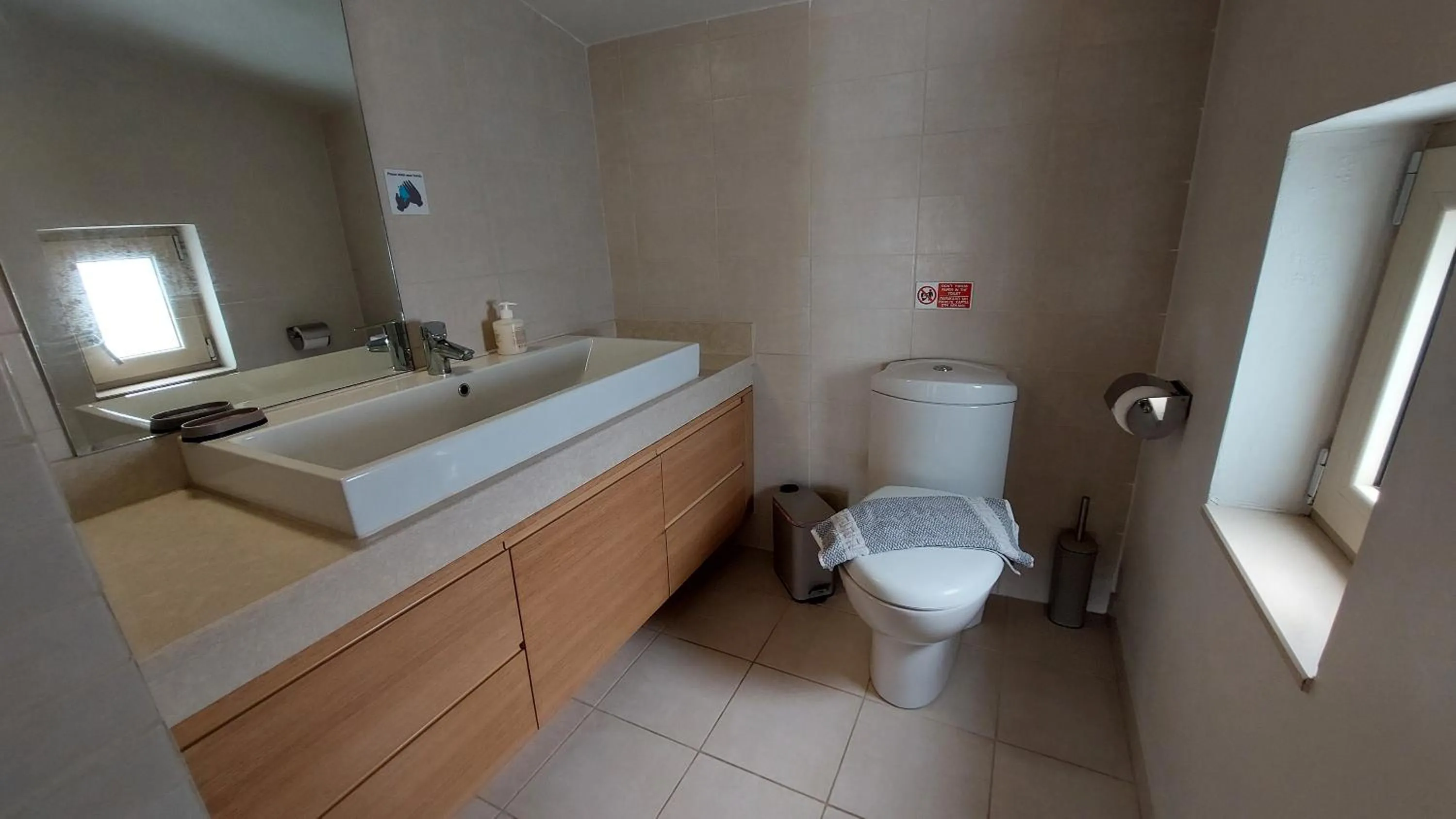 Toilet in Vasiliki Villa