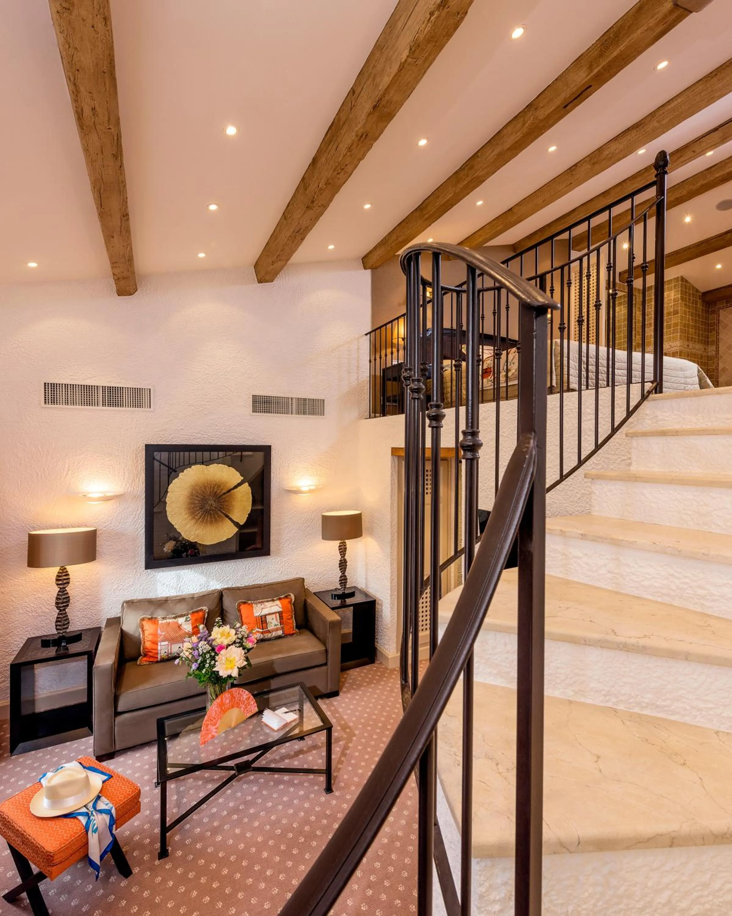 Bedroom in Hotel Byblos Saint-Tropez