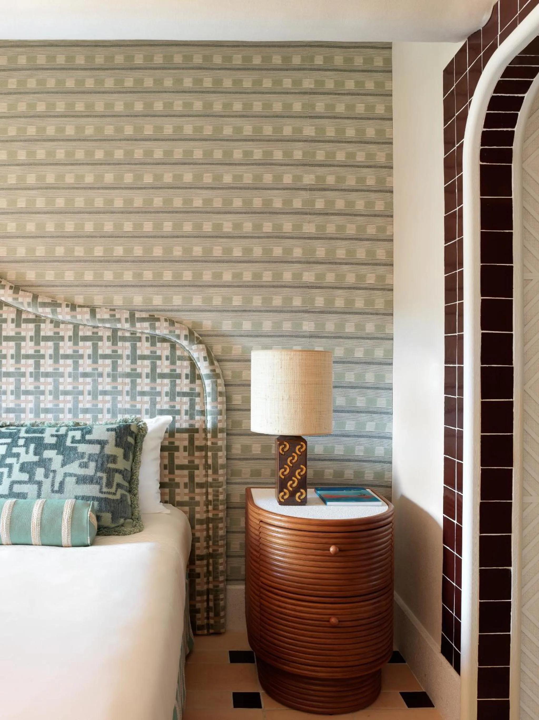 Bedroom in Hotel Byblos Saint-Tropez