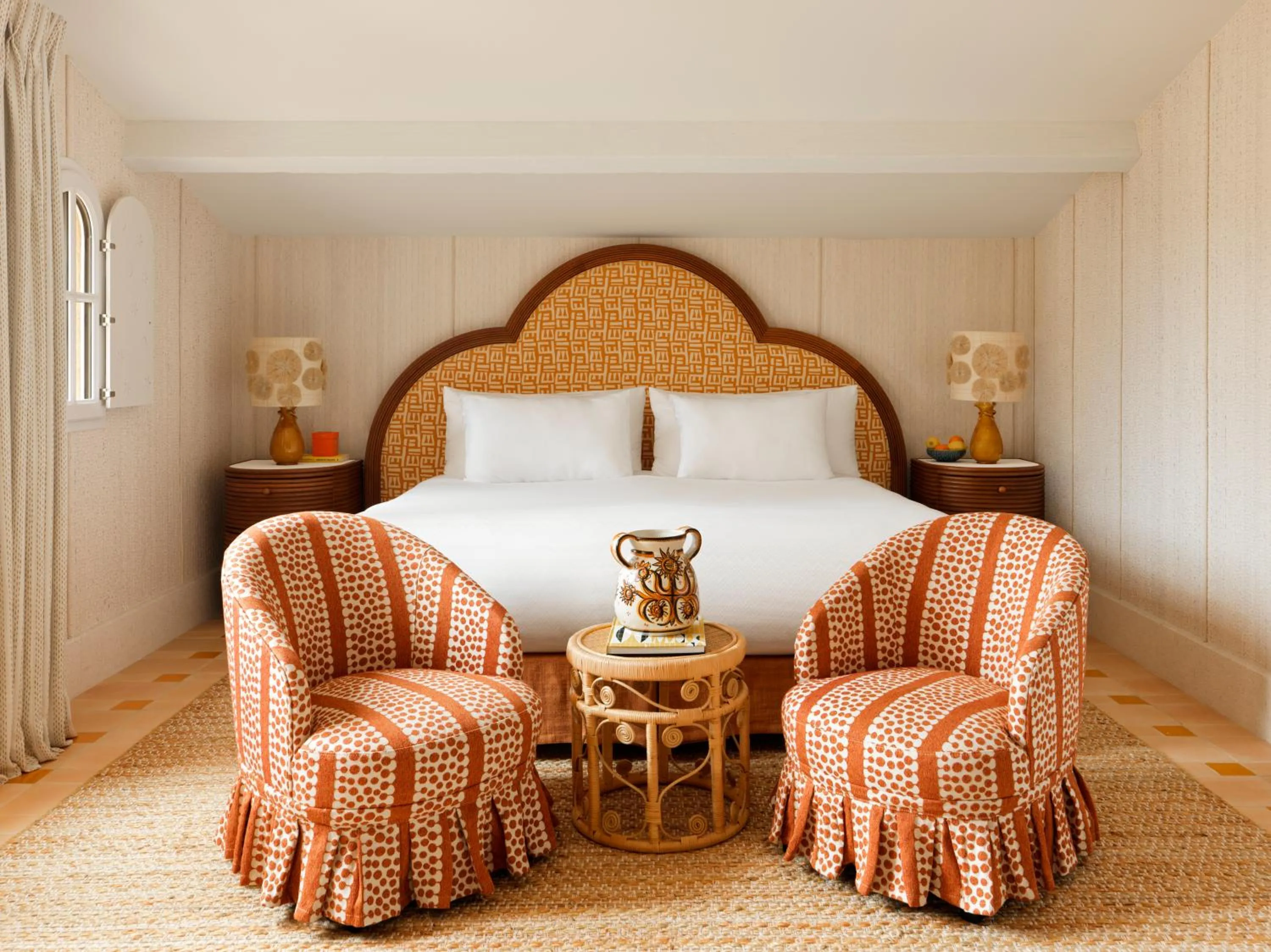 Bedroom in Hotel Byblos Saint-Tropez