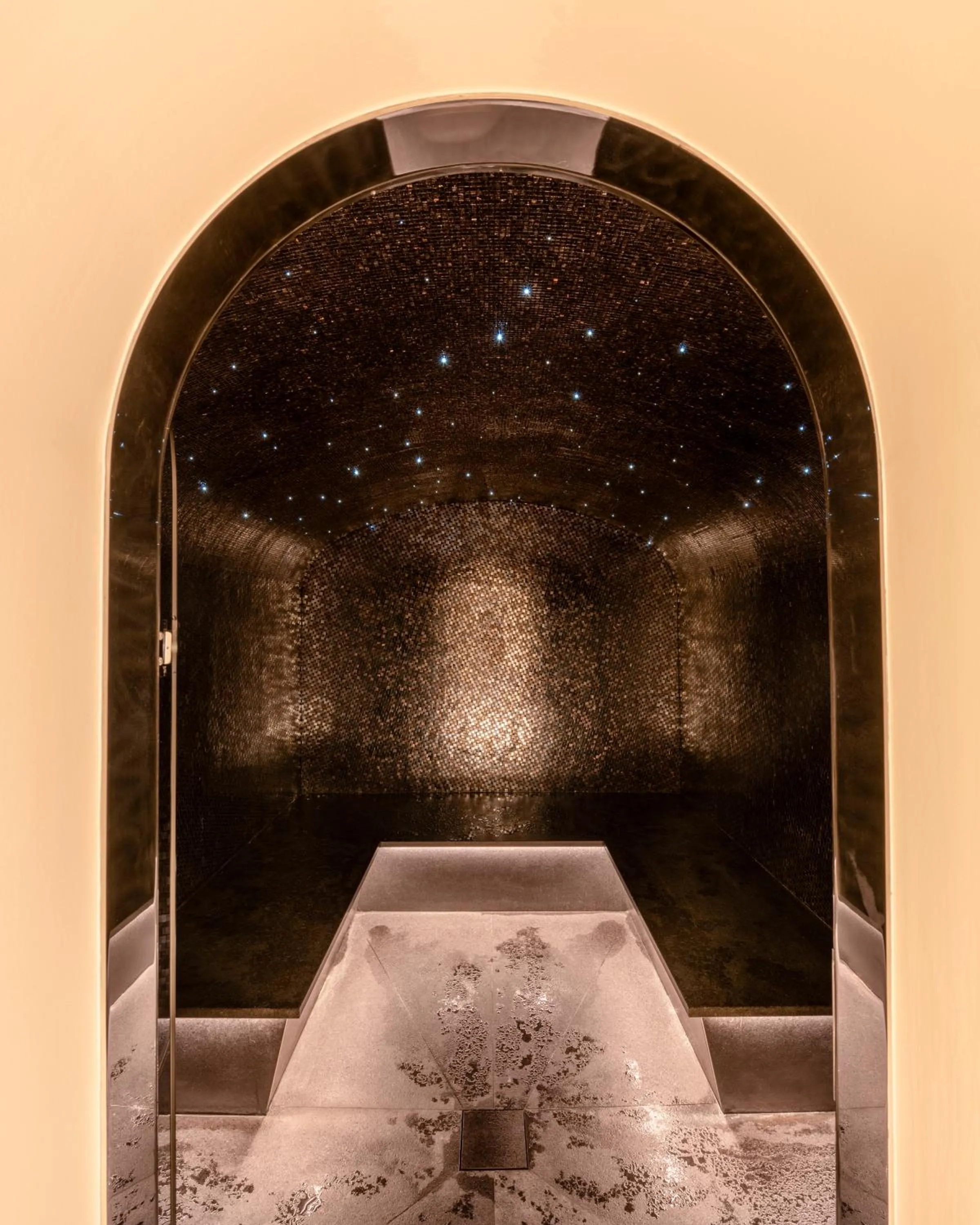 Steam room in Hotel Byblos Saint-Tropez