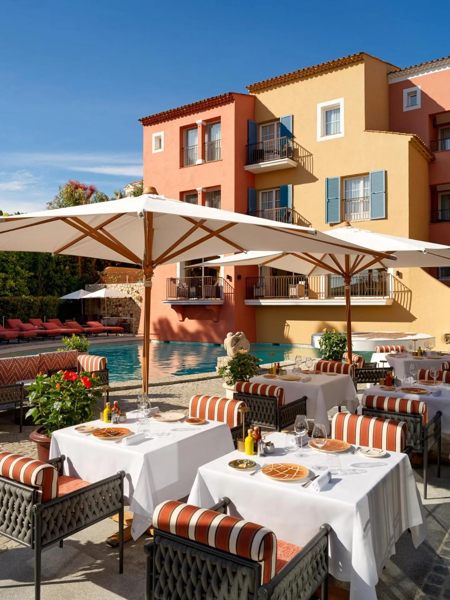 Restaurant/places to eat in Hotel Byblos Saint-Tropez