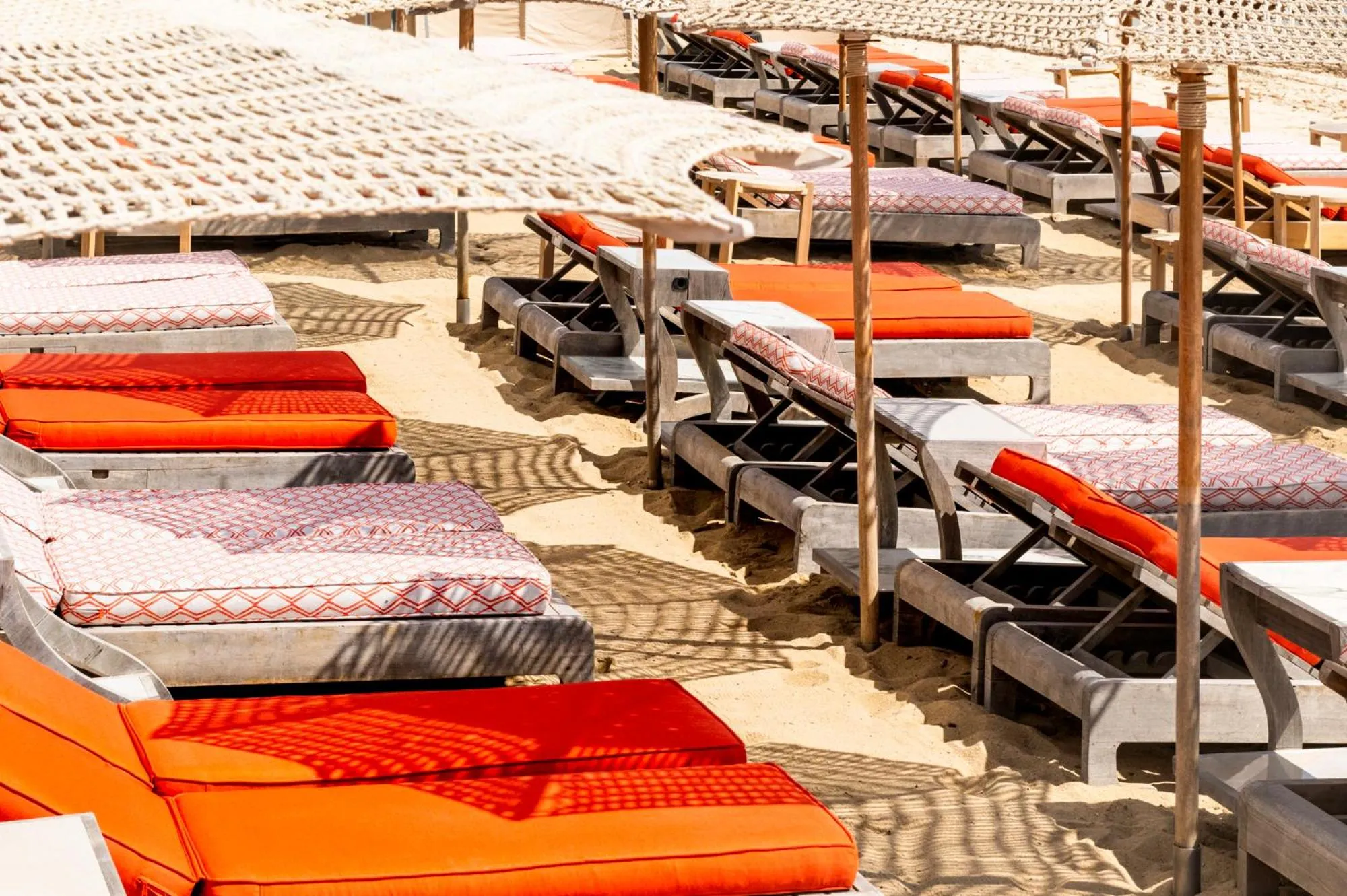 Beach in Hotel Byblos Saint-Tropez