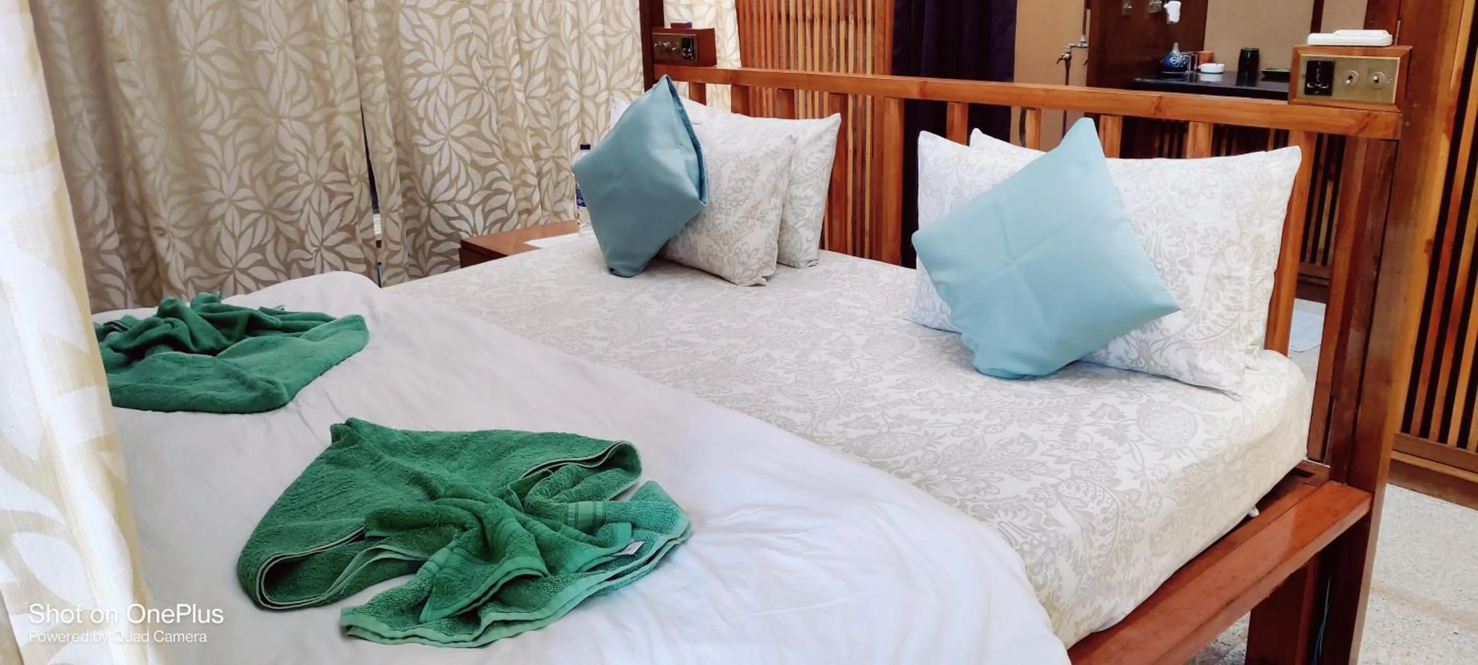 Bed in Dunhill Beach Resort