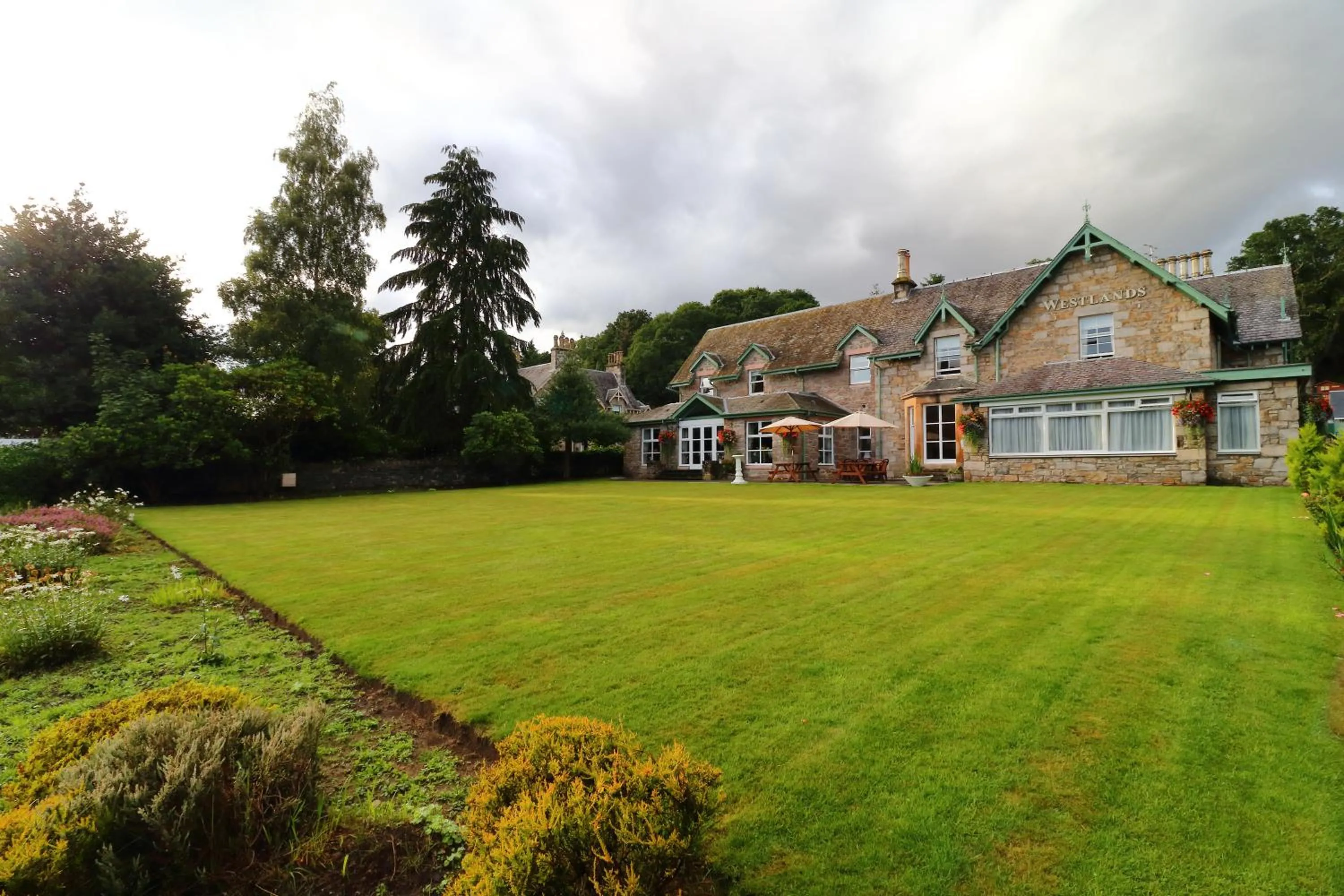 Garden in Westlands of Pitlochry