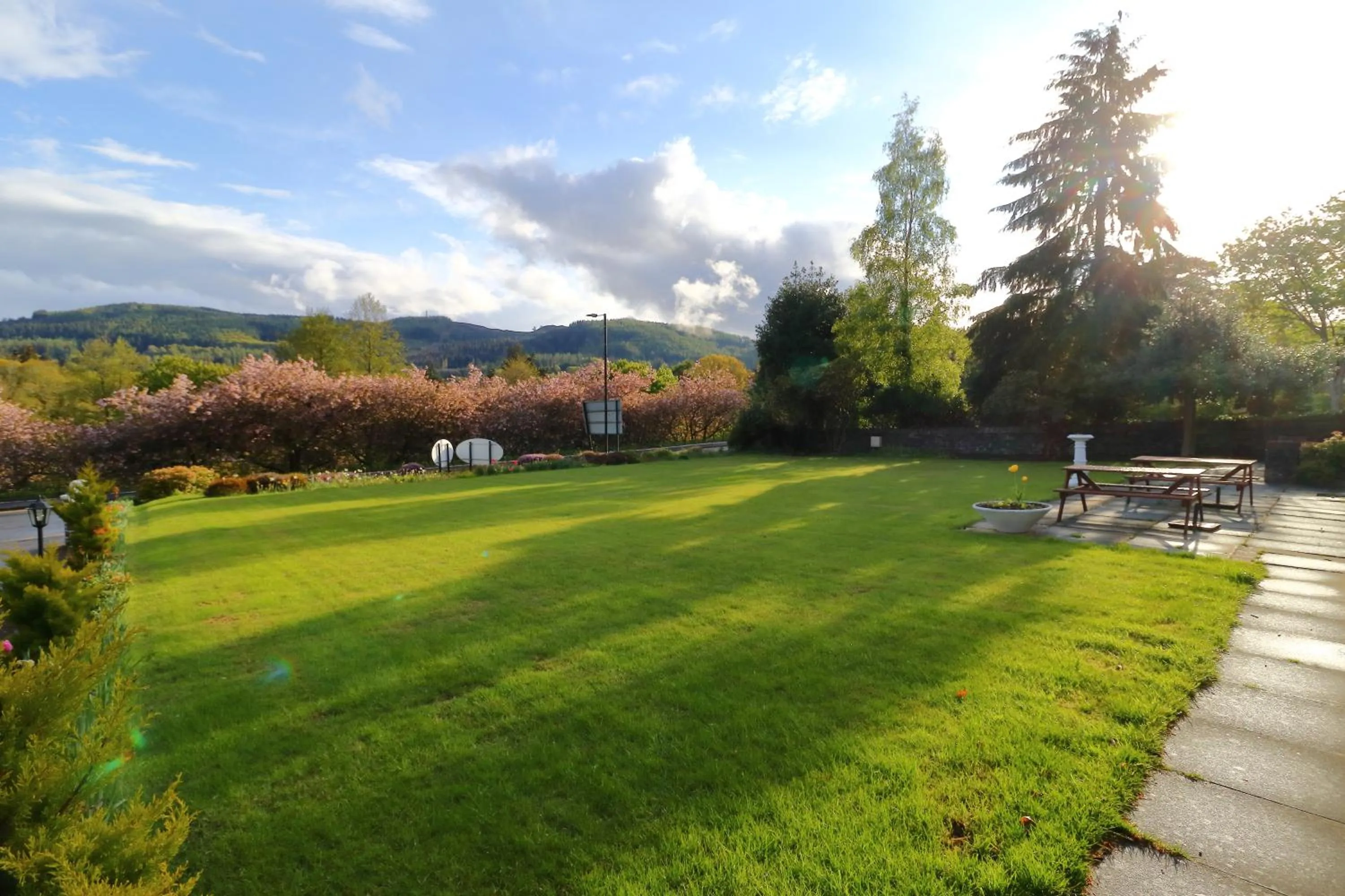 Garden in Westlands of Pitlochry
