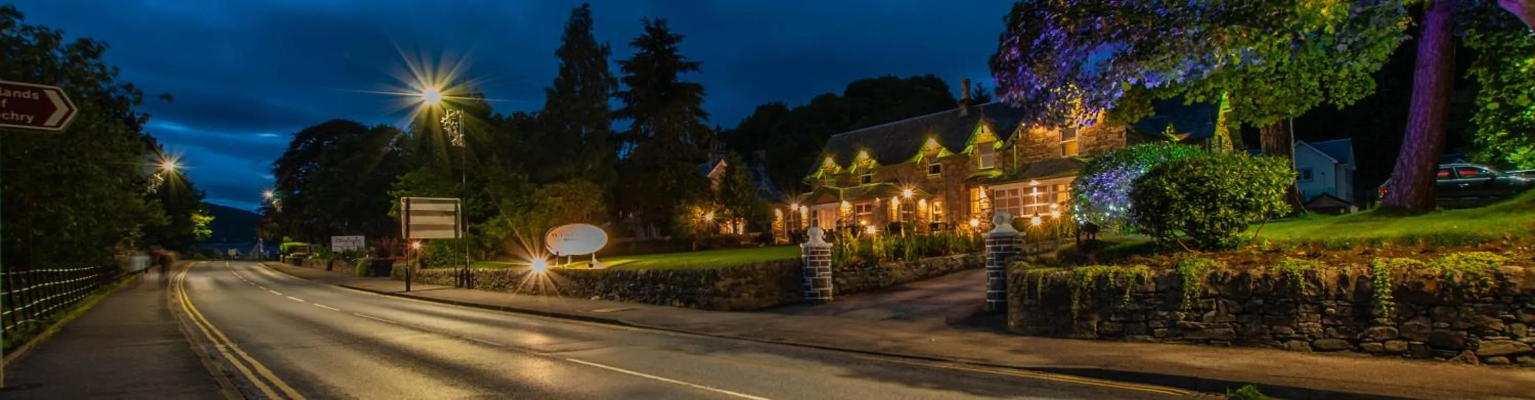 Garden in Westlands of Pitlochry