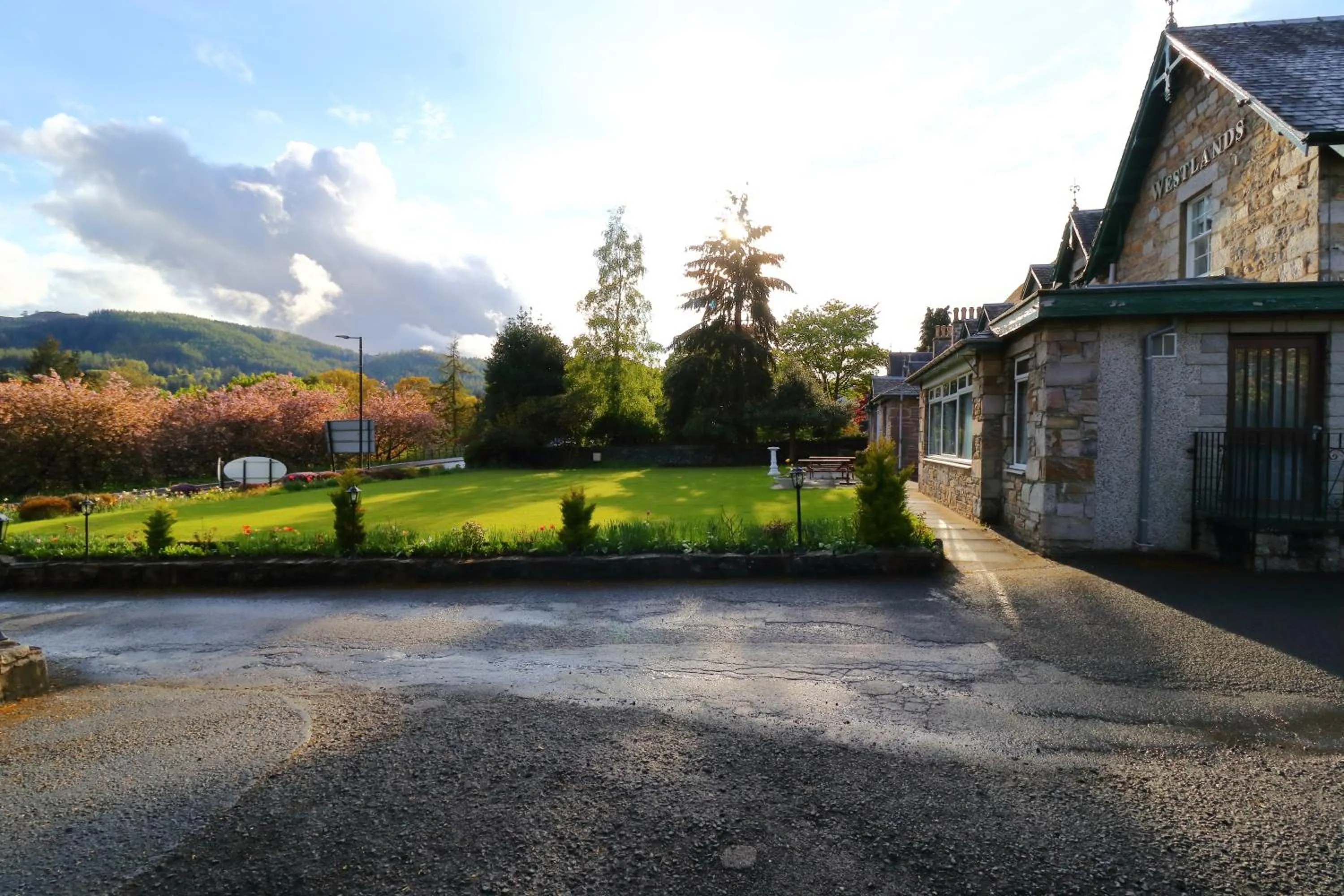 Garden in Westlands of Pitlochry