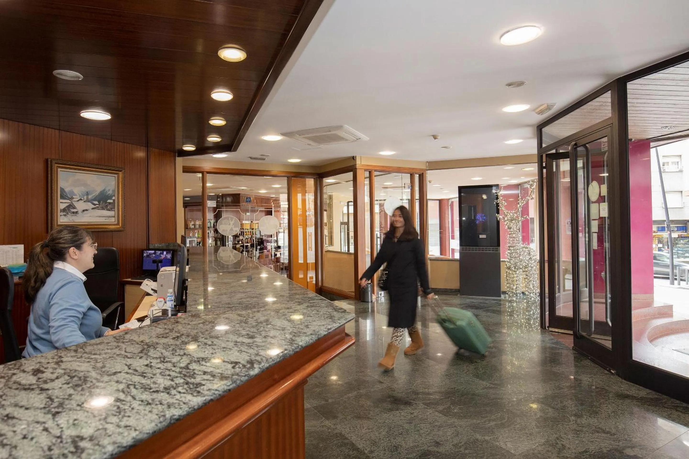 Lobby or reception in Hotel Cervol by Nexta