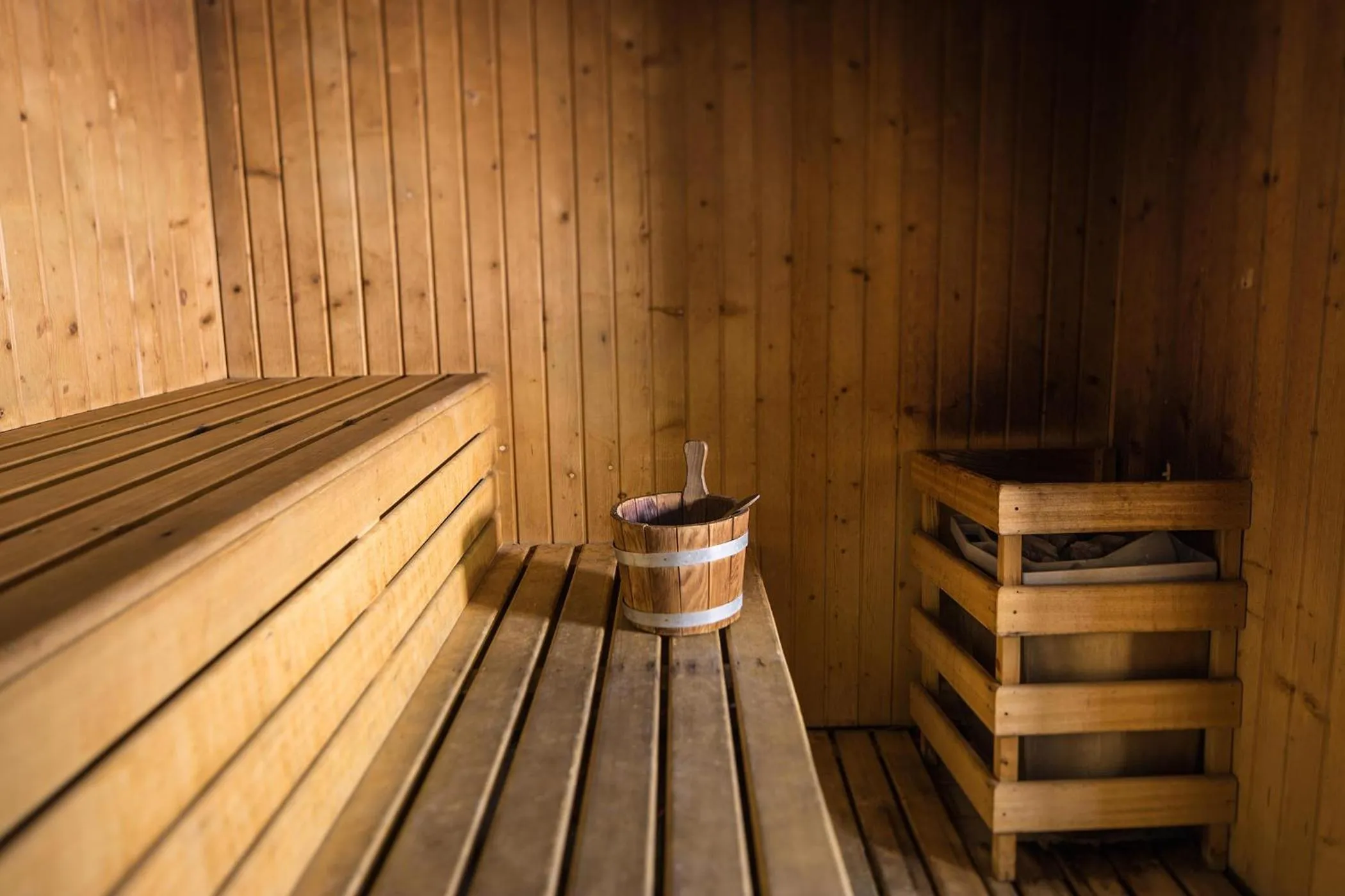 Sauna in Hotel Cervol by Nexta