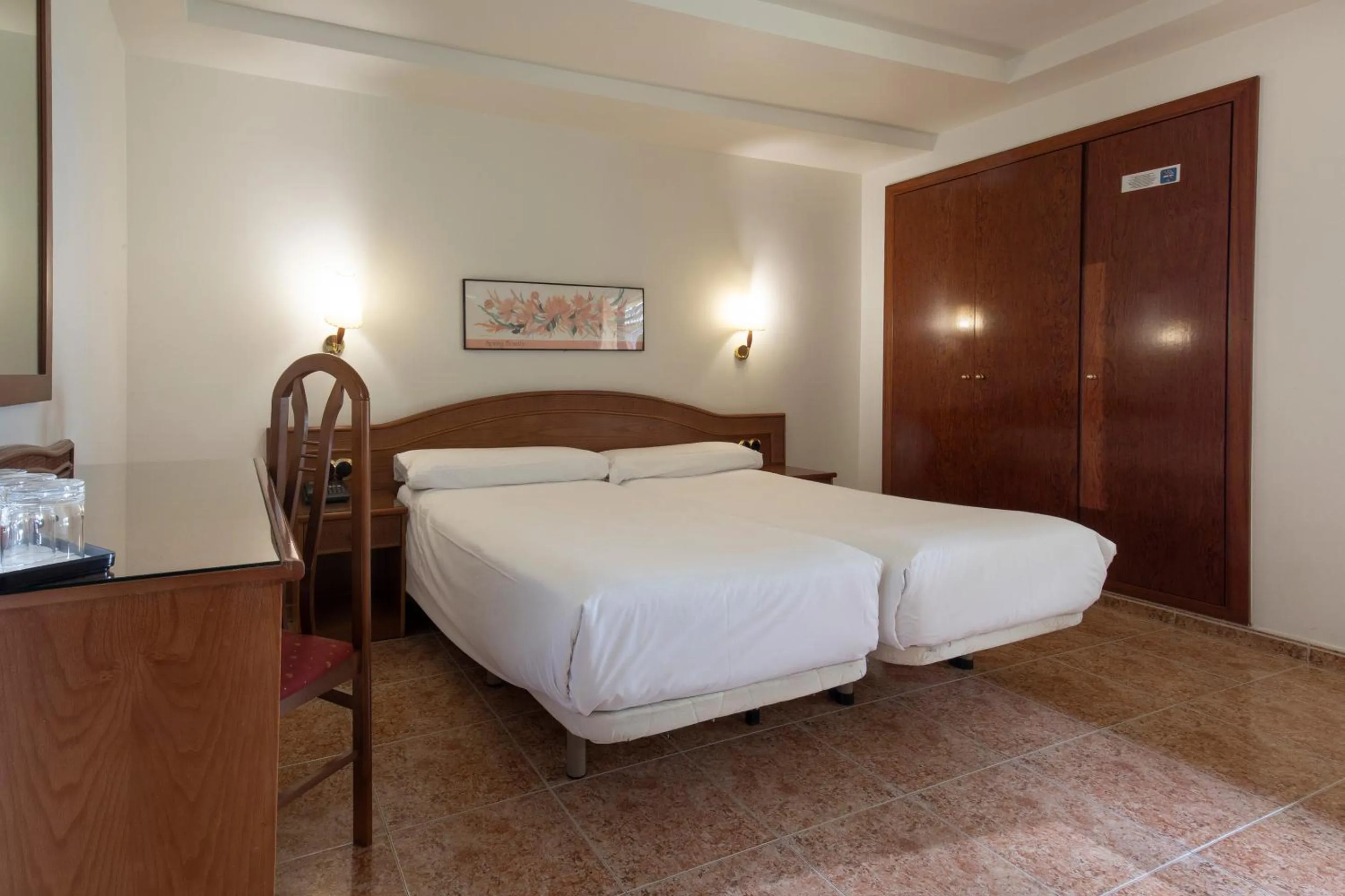 Bed in Hotel Cervol by Nexta