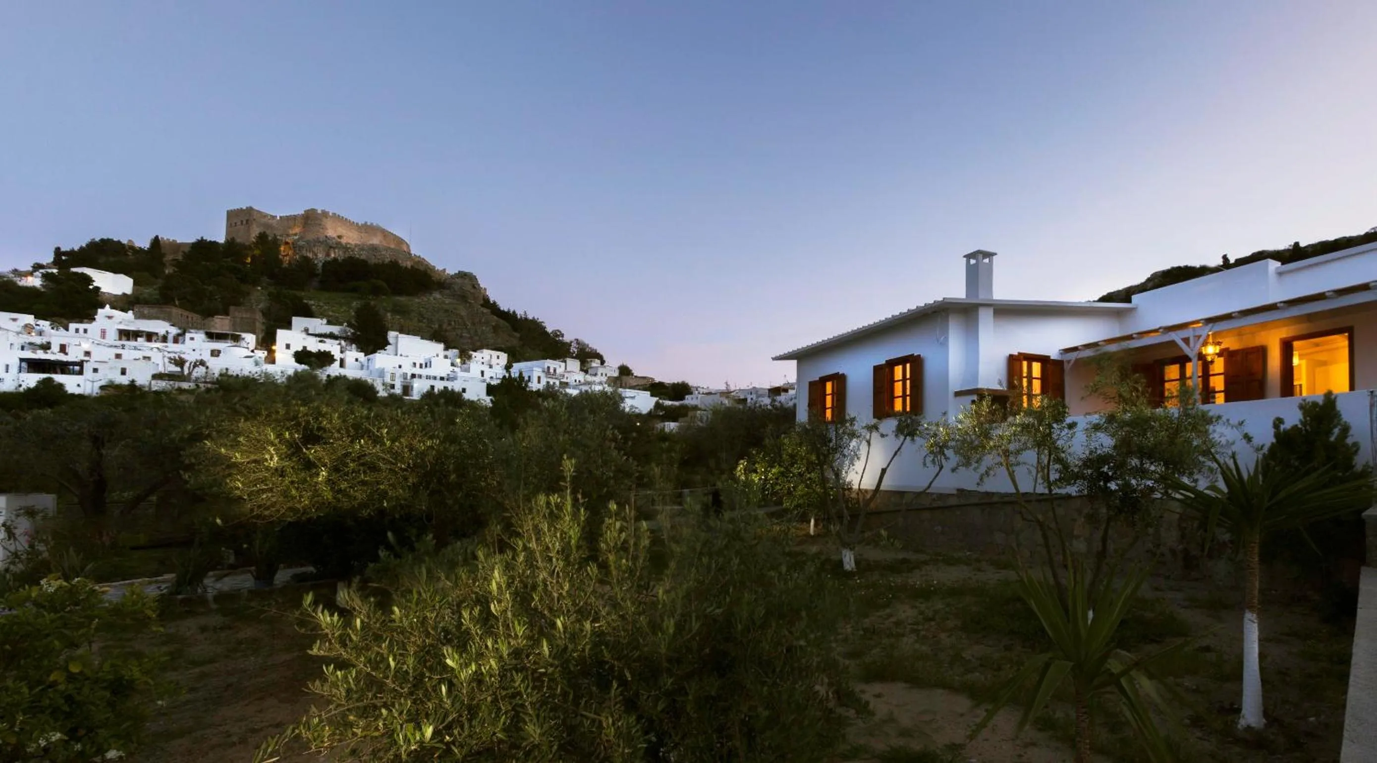 Property building in Lindos Seaside Villa