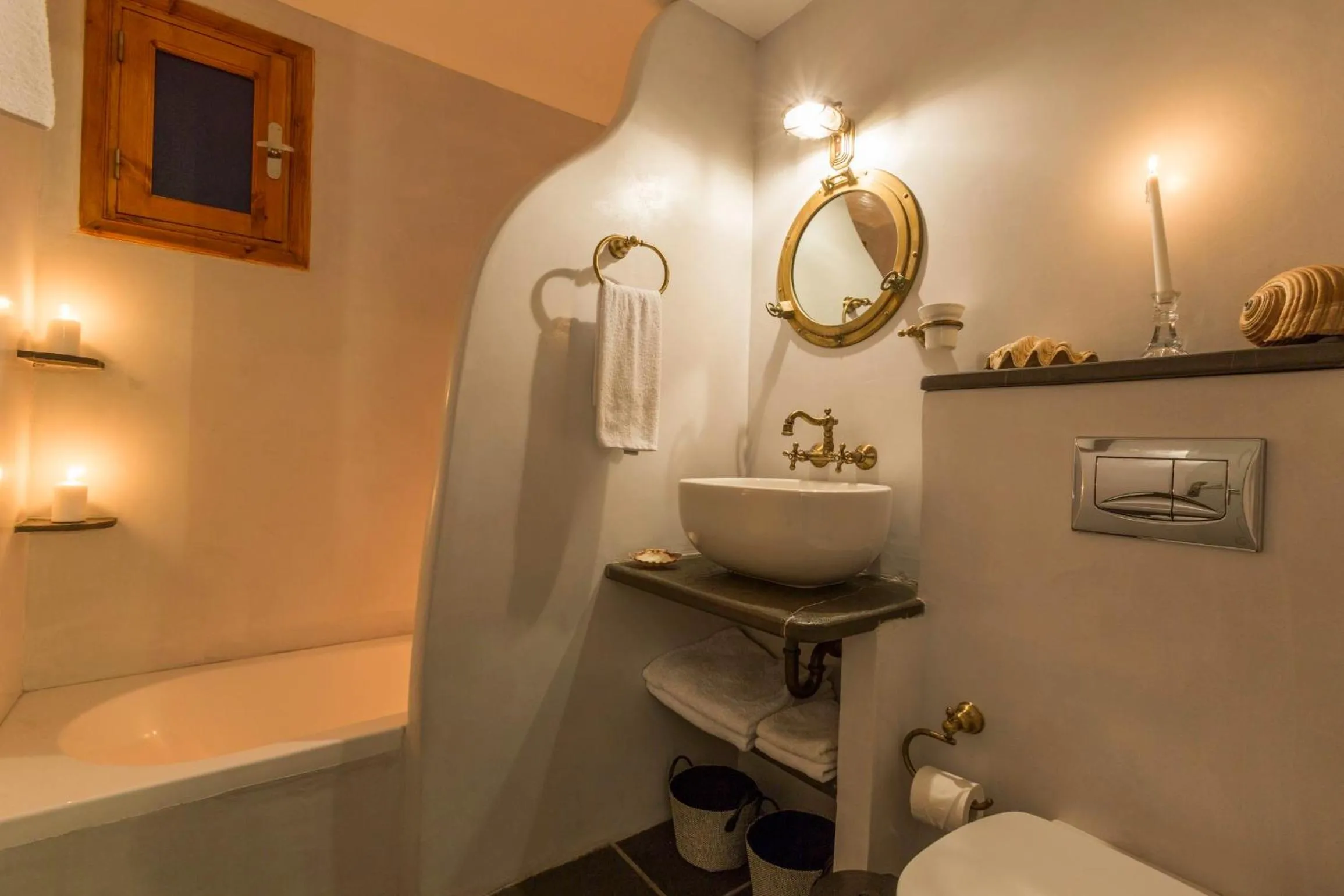Bathroom in Lindos Seaside Villa
