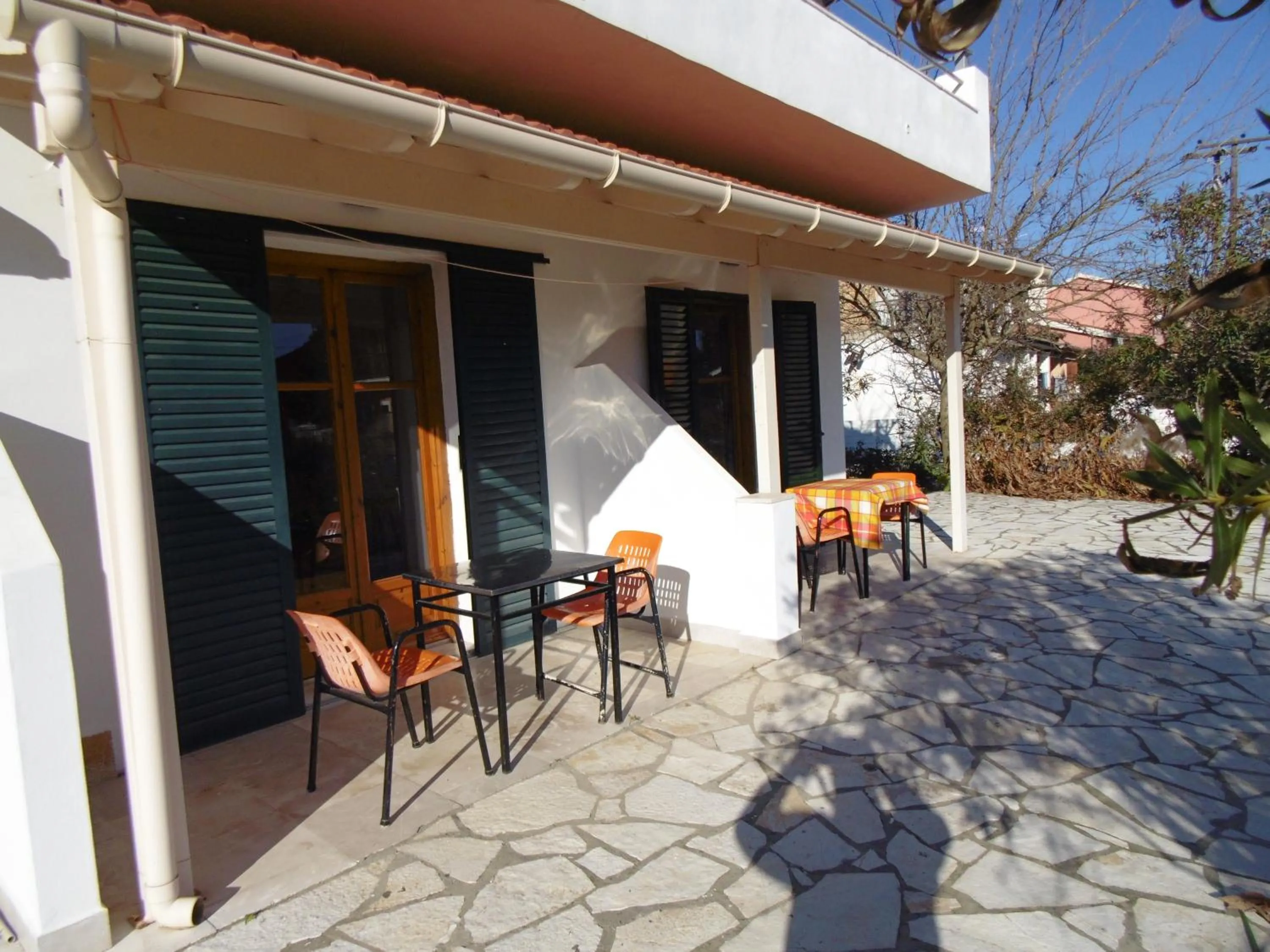 Patio in Apartments Elli - Nikos